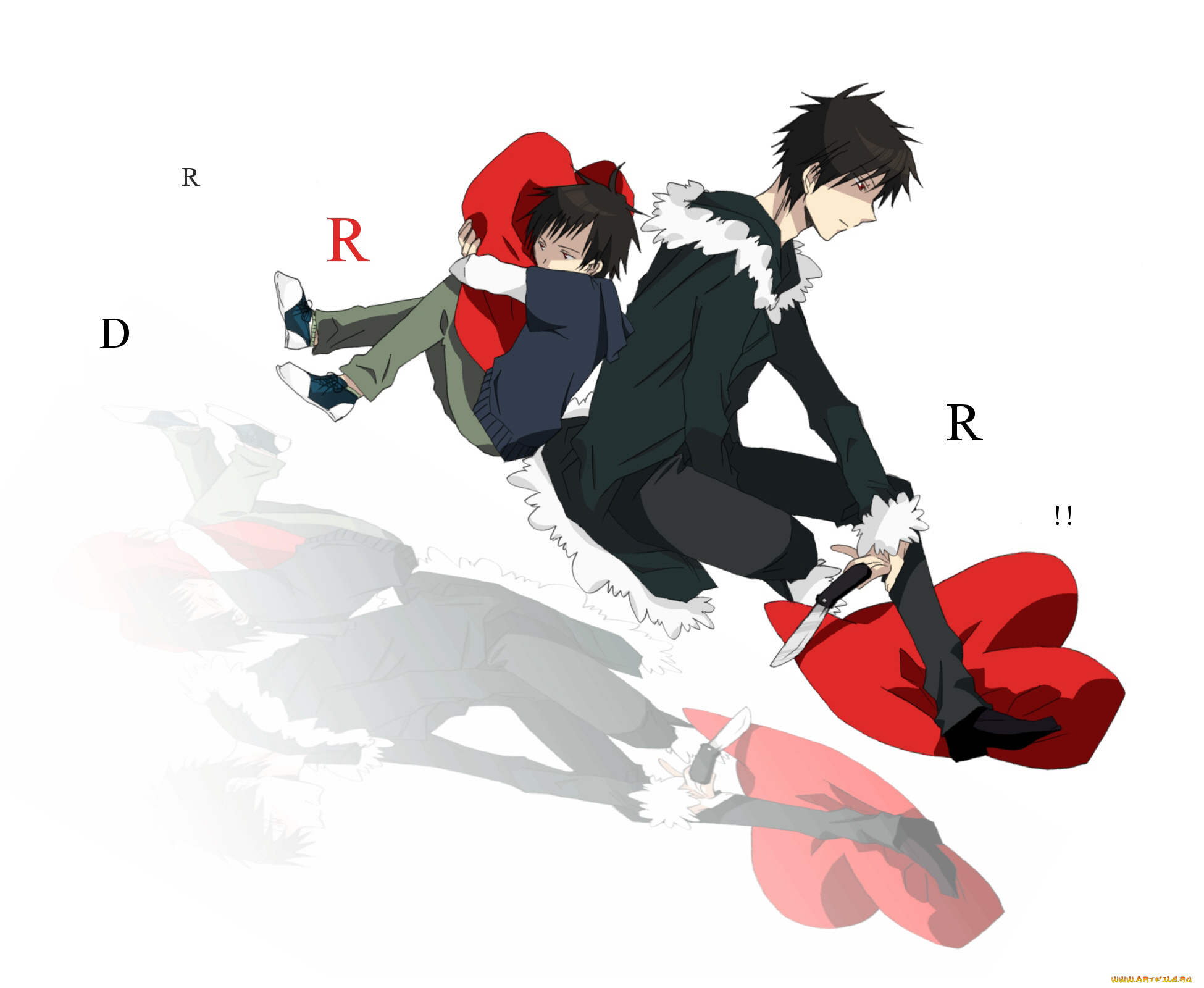 аниме, durarara, дюрарара