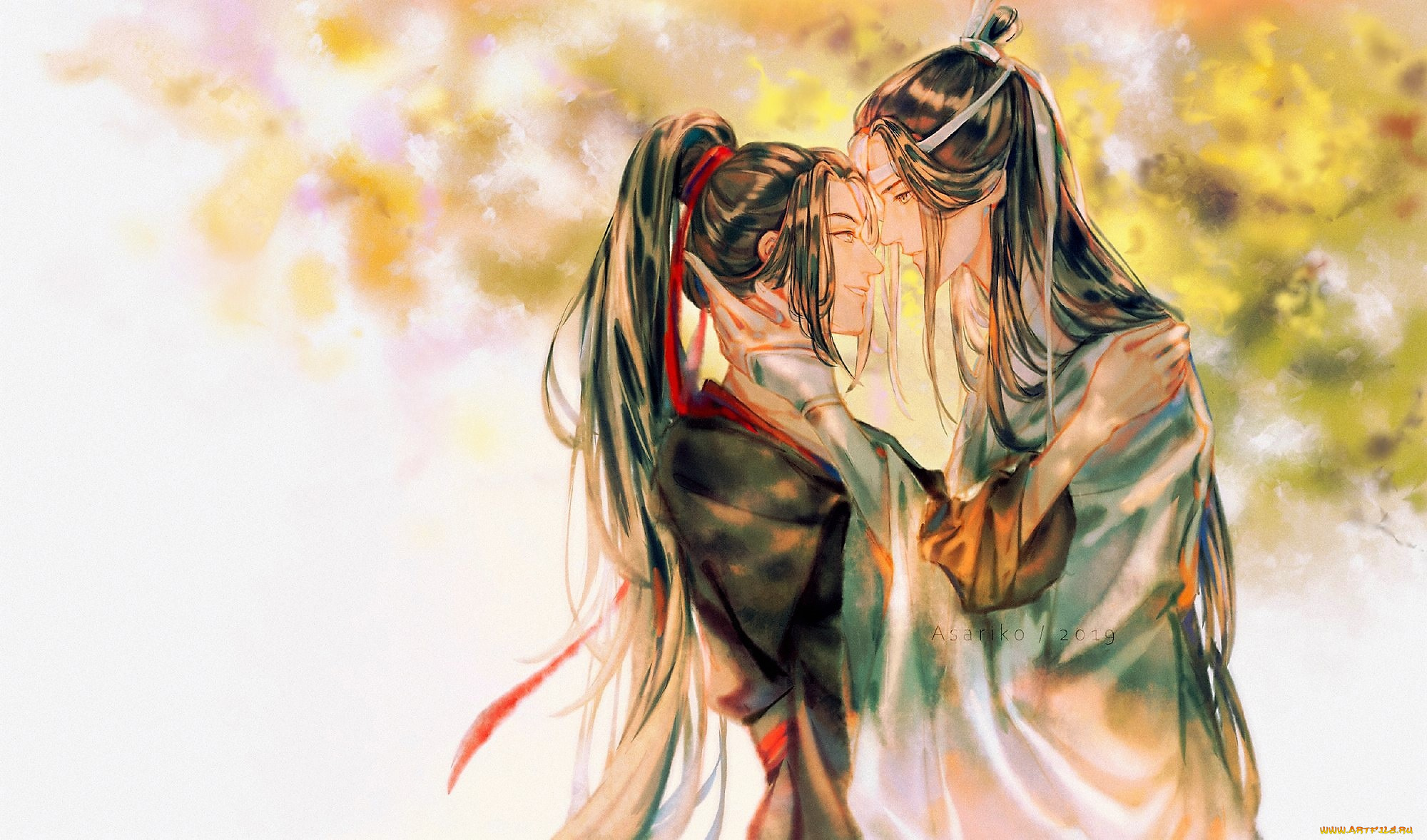 аниме, mo, dao, zu, shi, вэй, усянь, лань, ванцзи