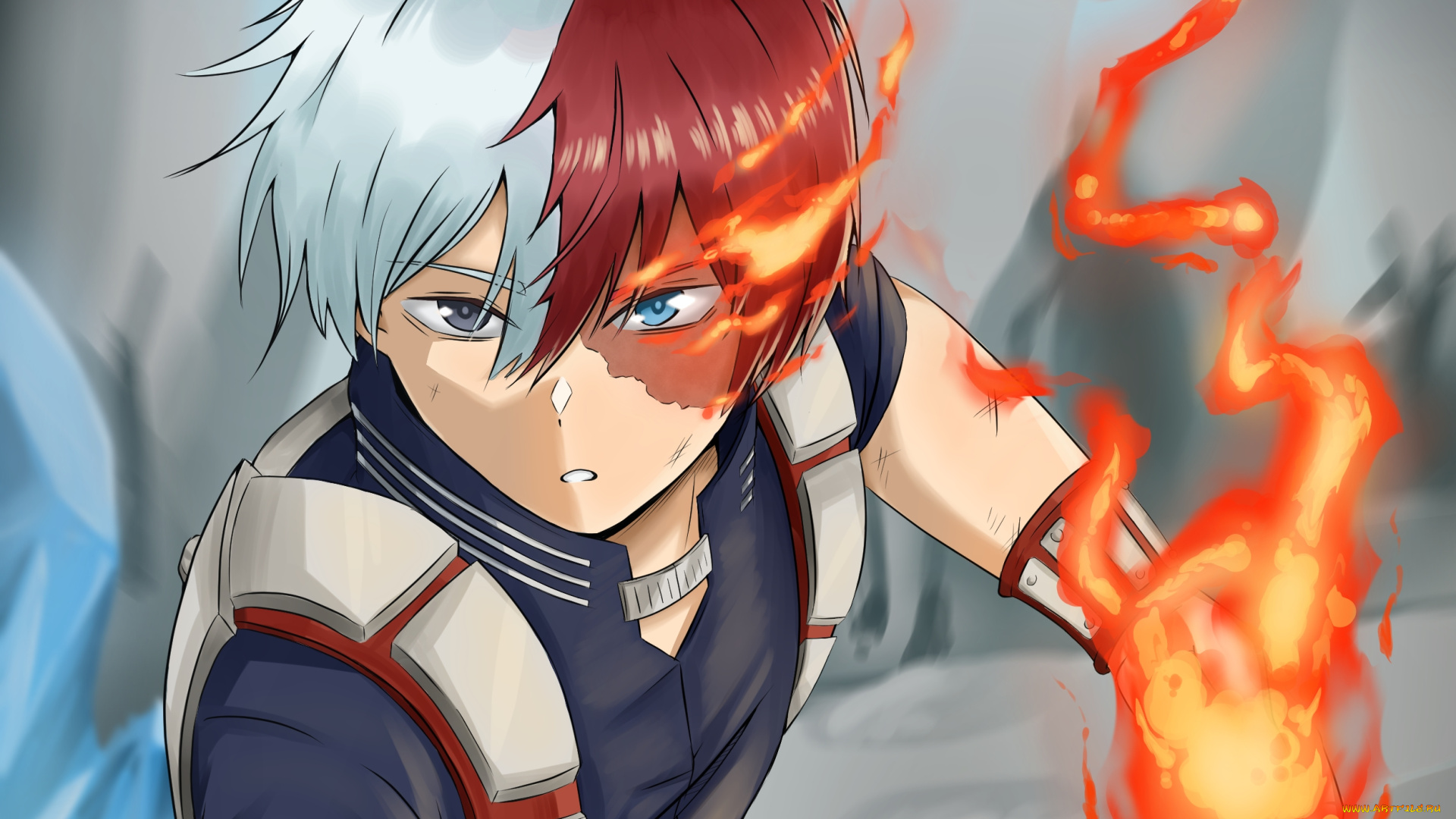 аниме, boku, no, hero, academia, my, hero, academia