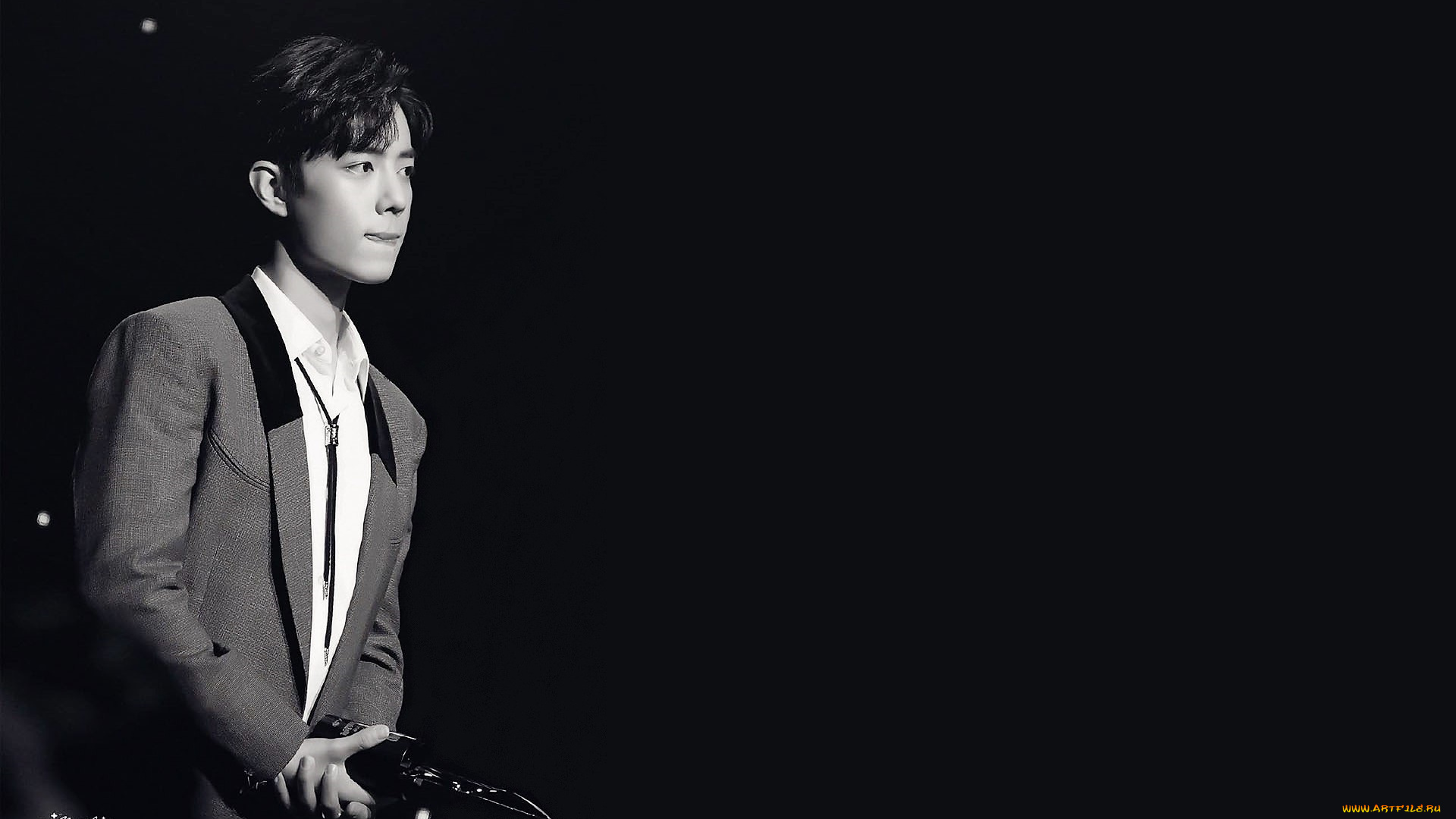 мужчины, xiao, zhan, актер, певец, пиджак, награда