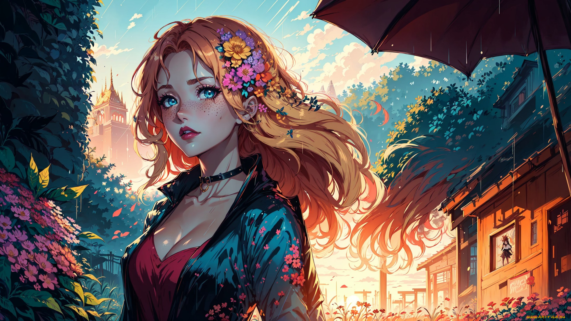 аниме, город, , улицы, , интерьер, , здания, нейросети, графика, нейроарт, ai, art, нейронные, сети, рисунки, нейро, искусство