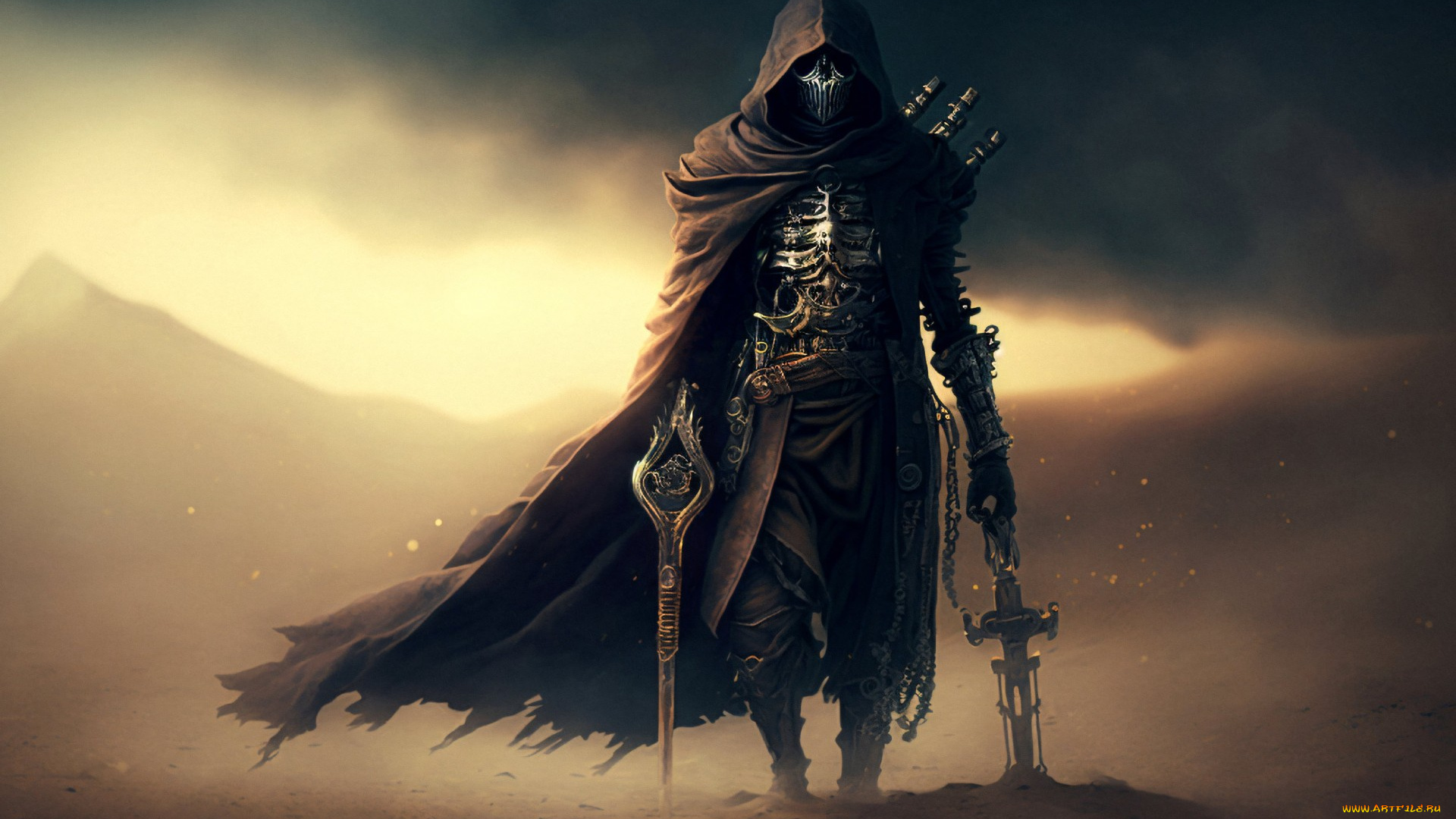 фэнтези, нежить, нейросети, графика, нейроарт, ai, art, нейронные, сети