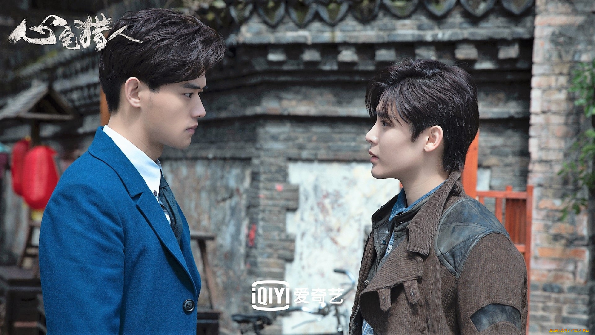 кино, фильмы, psych-hunter, парни, разговор, здание