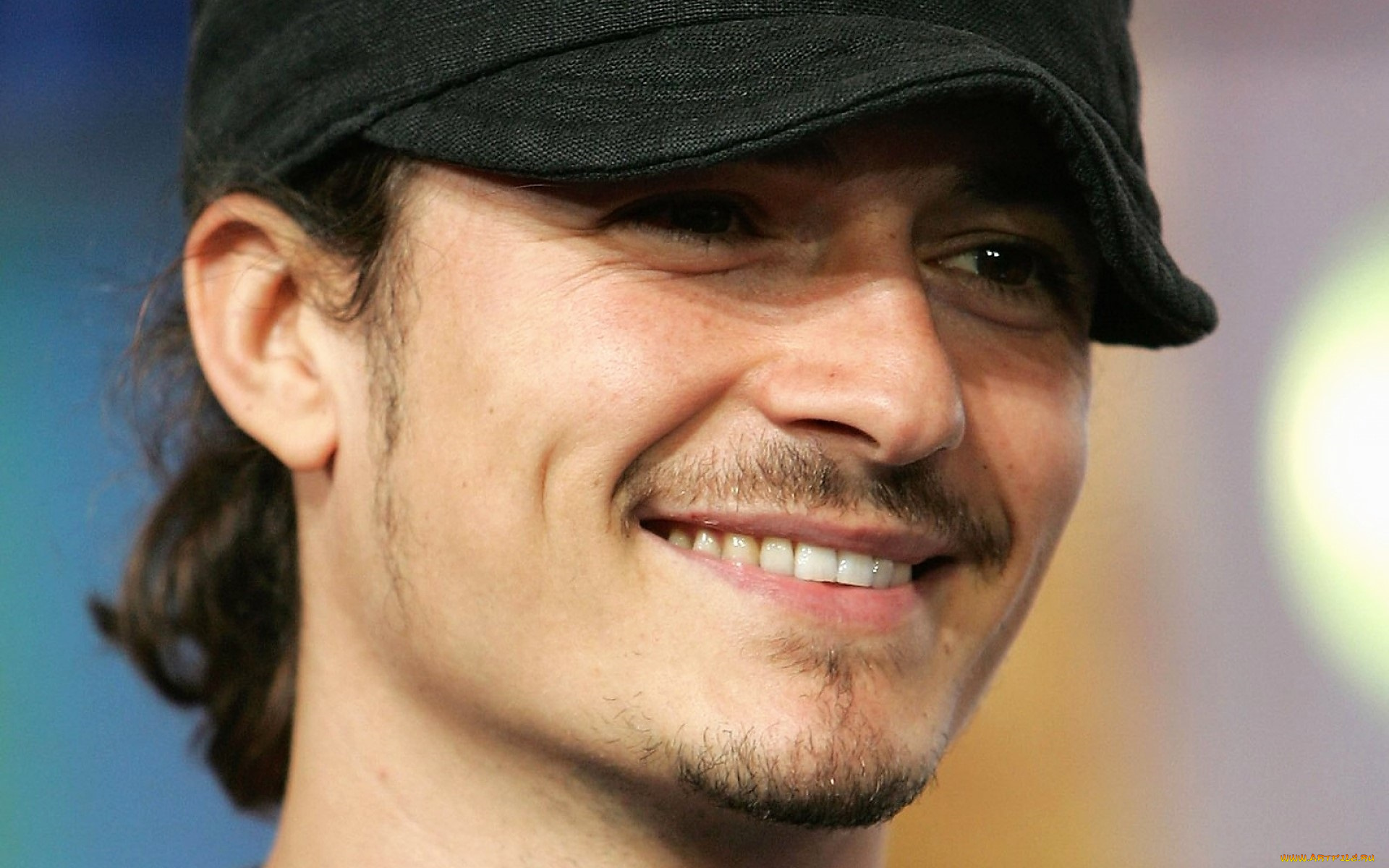 мужчины, orlando, bloom, актер, лицо, кепка
