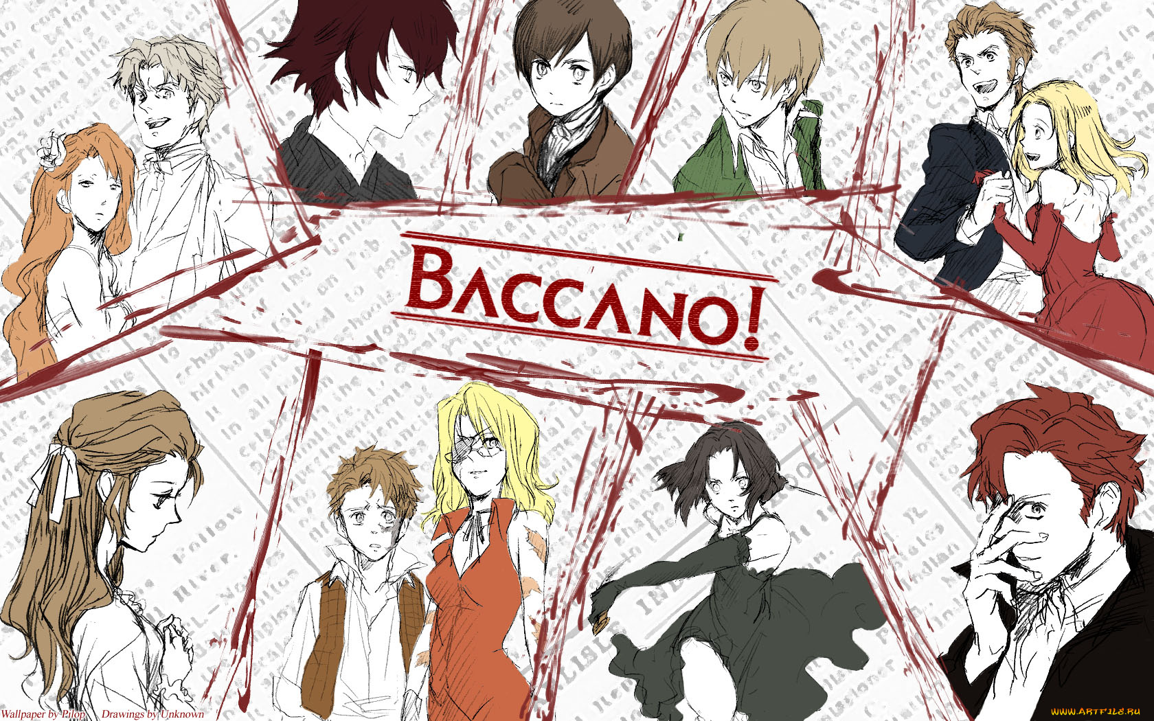 аниме, baccano