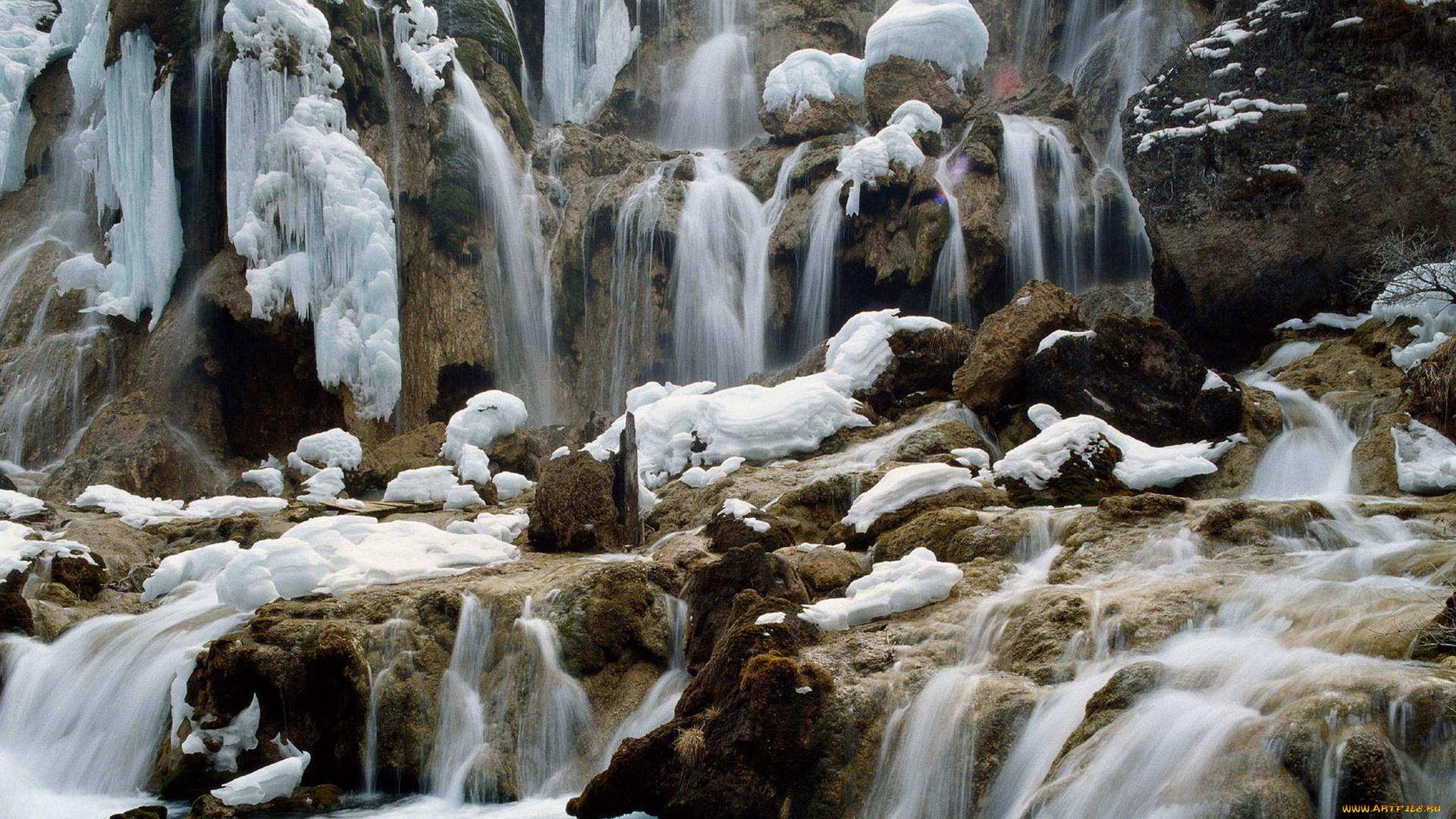 природа, водопады