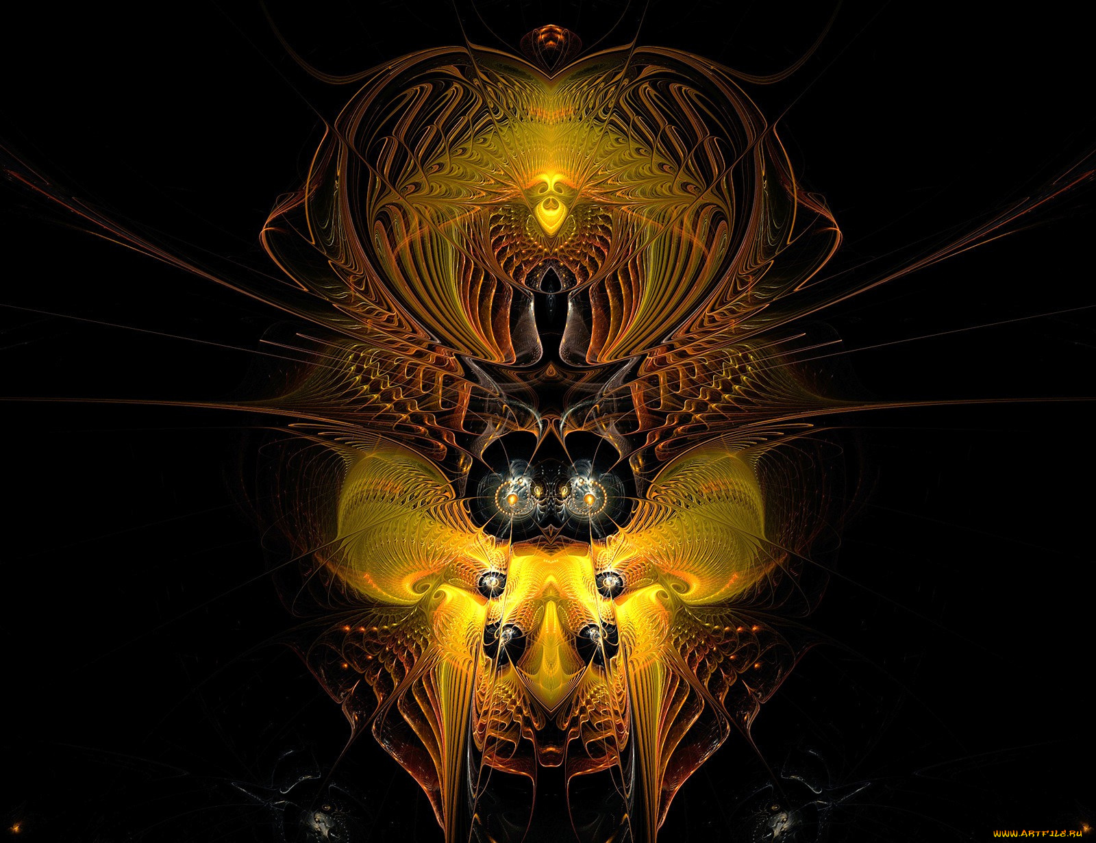3д, графика, fractal, фракталы, абстракция