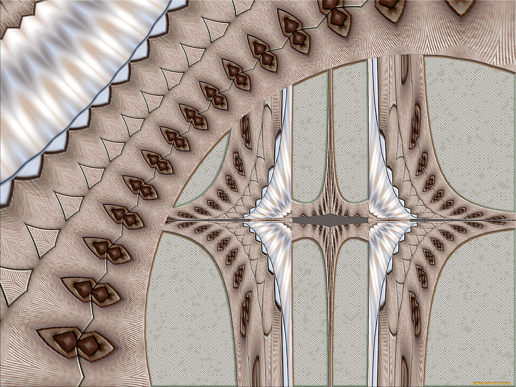 3д, графика, fantasy, фантазия, фрактал