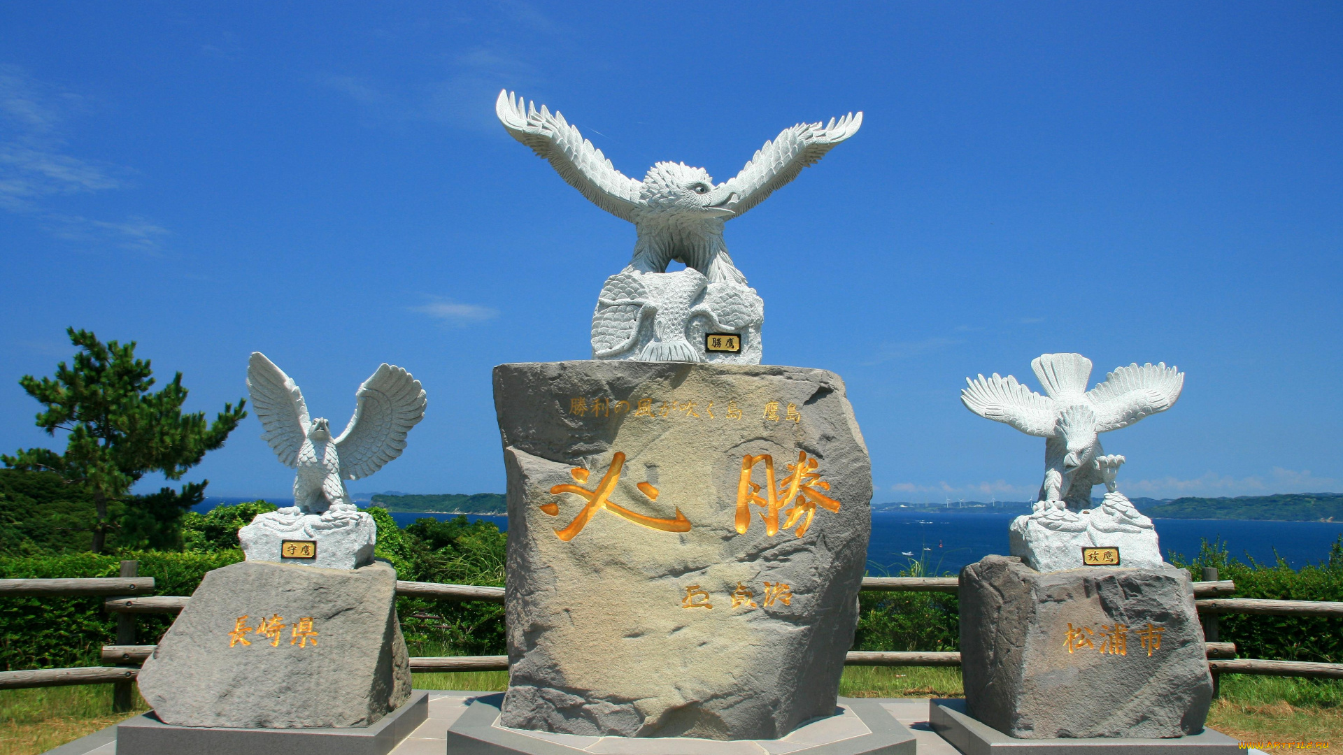 города, памятники, скульптуры, арт, объекты, орлы