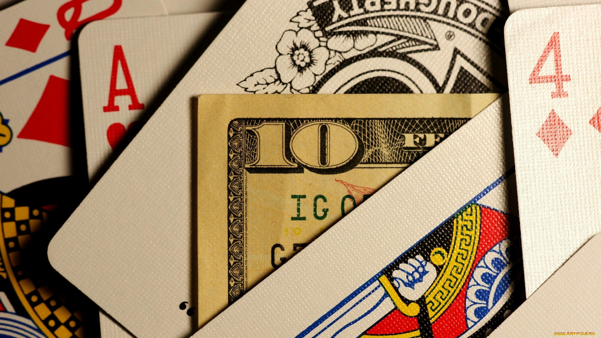 разное, настольные, игры, азартные, игра, доллары, игральные, карты