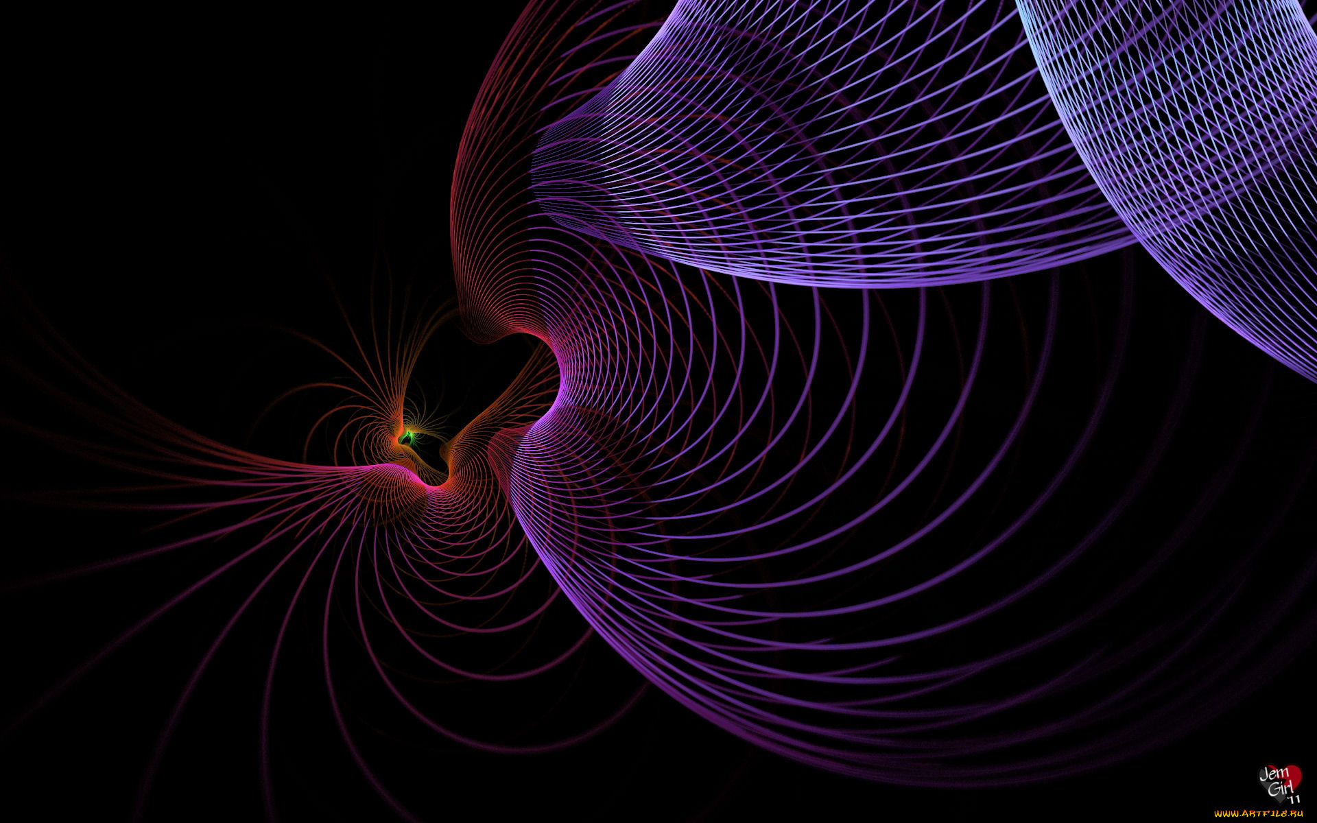 3д, графика, fractal, фракталы, абстракция