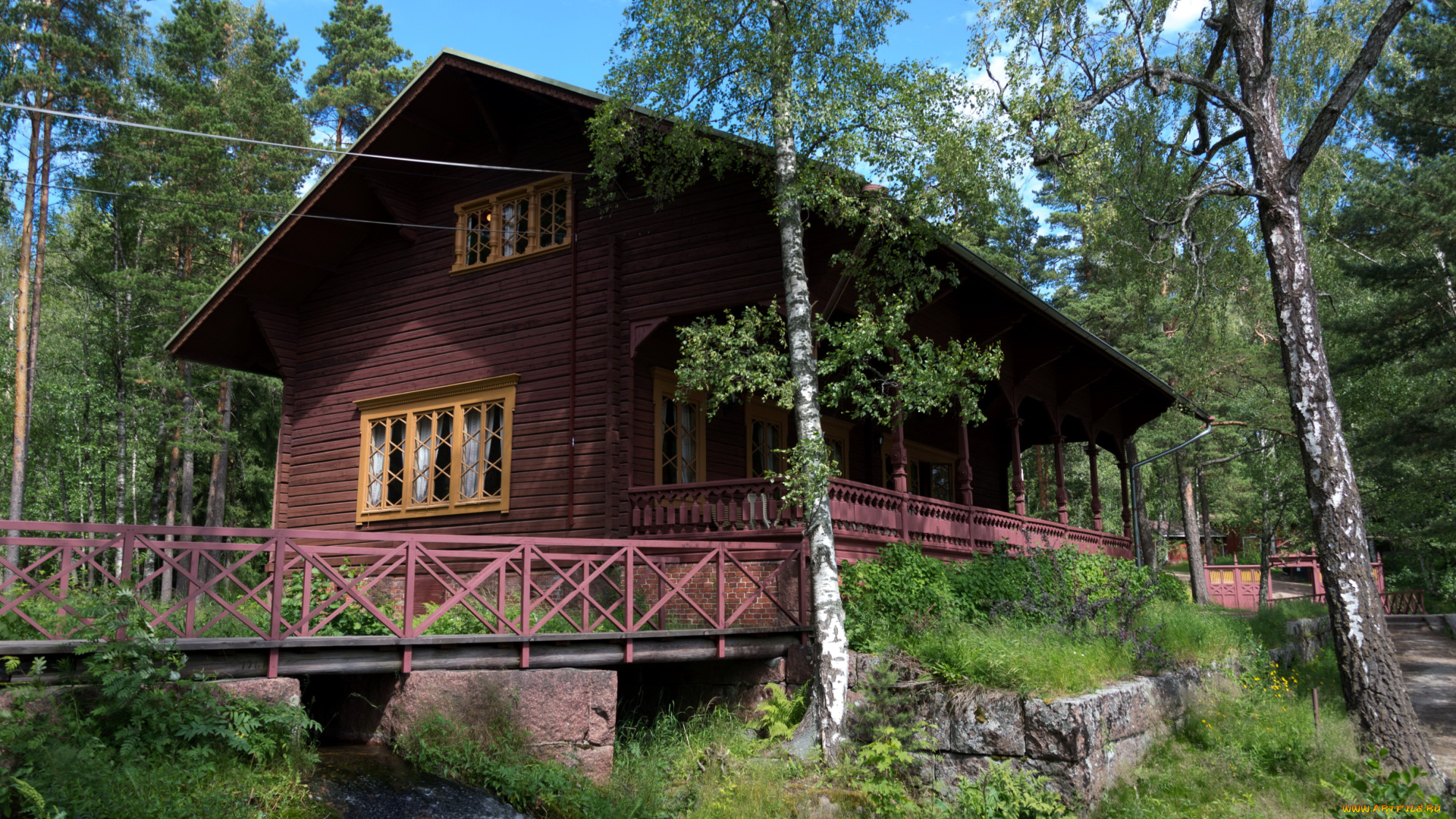 langinkoski, finland, дача, александра, iii, разное, сооружения, постройки