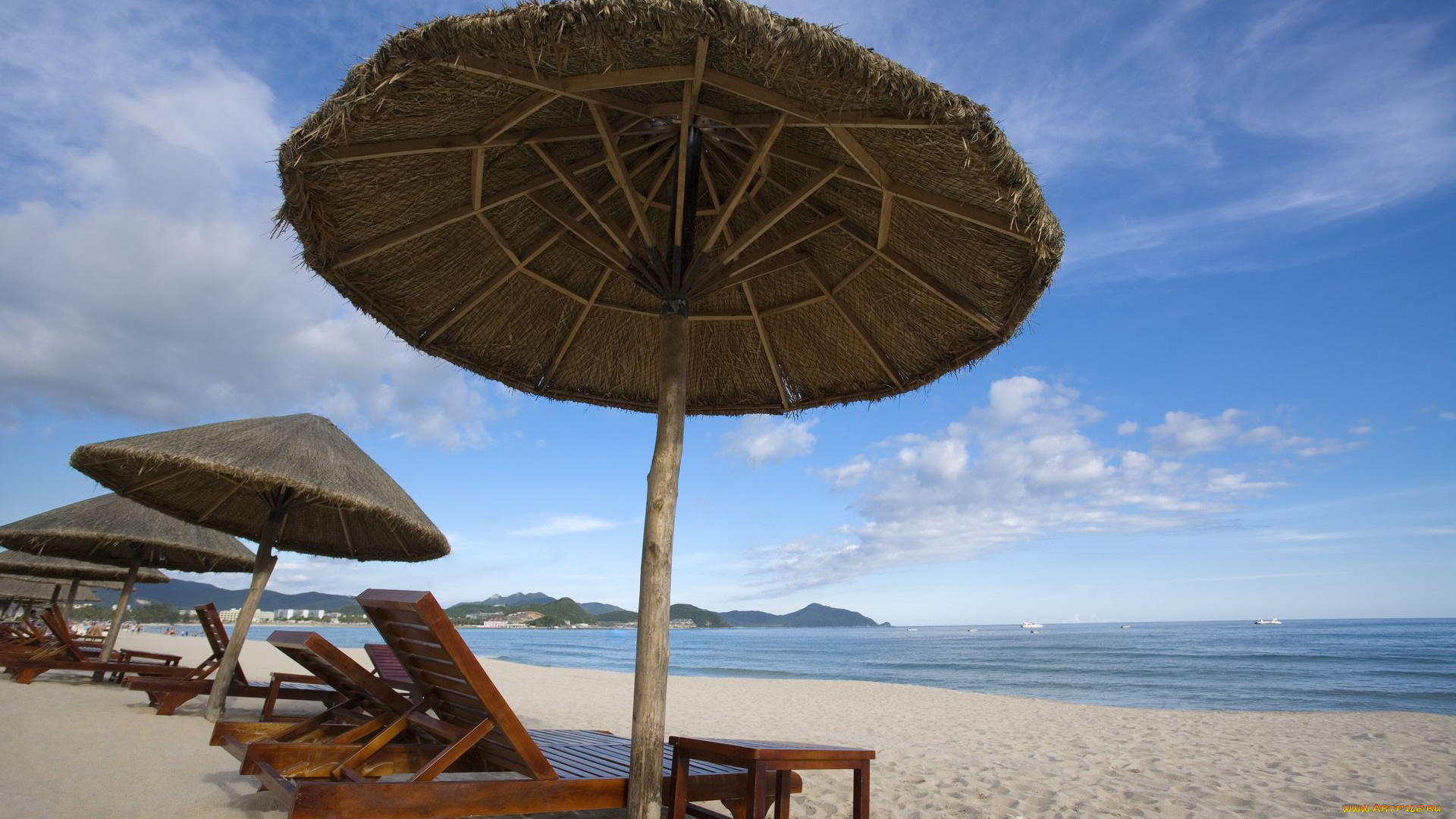 природа, побережье, вода, пнсок, пляж