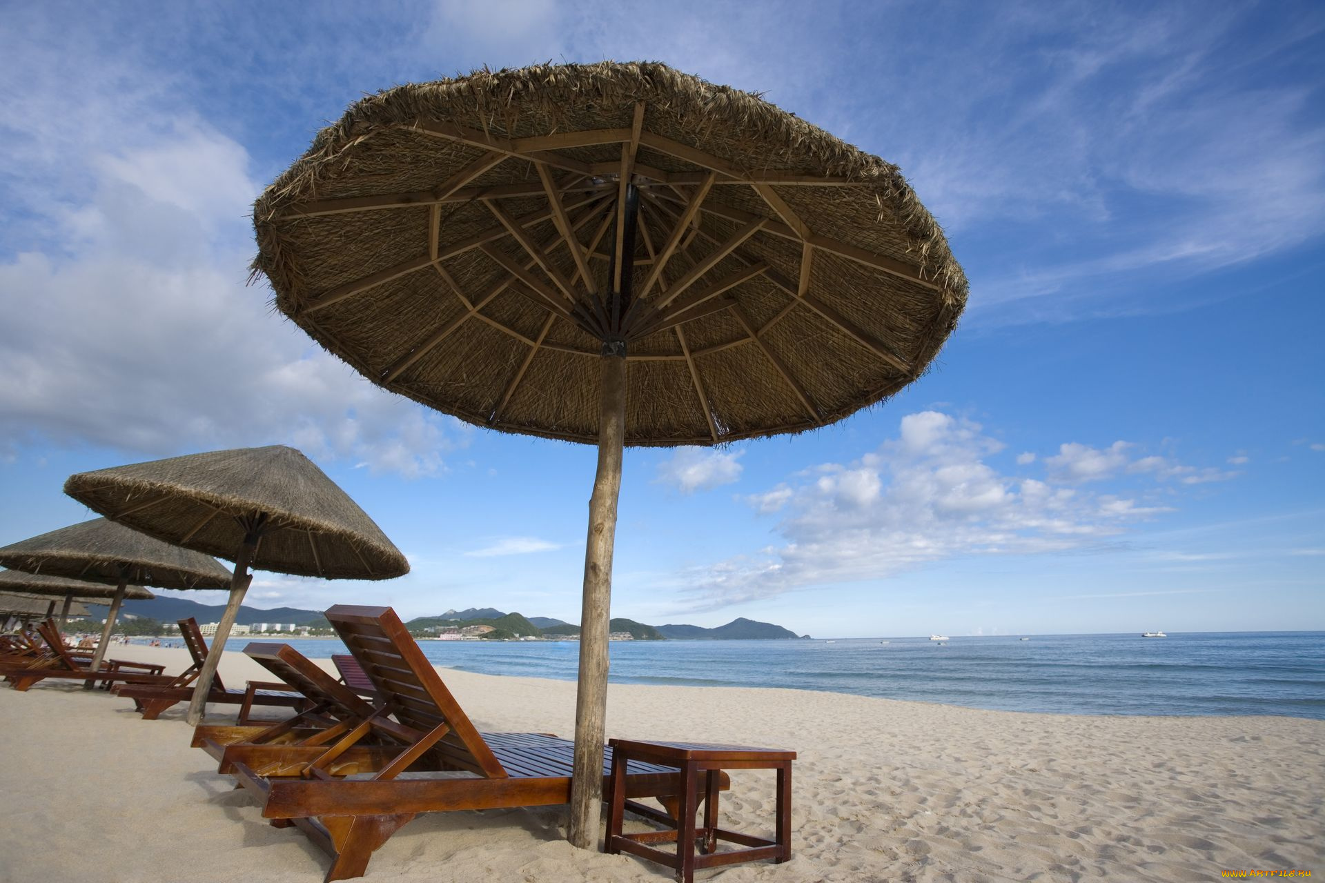 природа, побережье, вода, пнсок, пляж