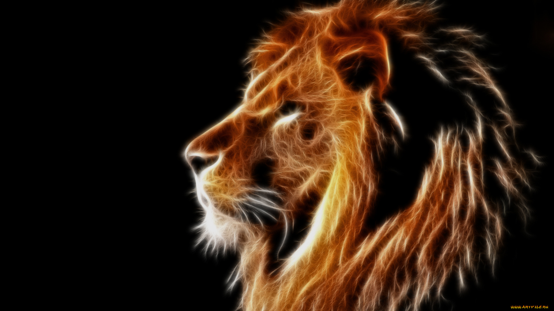 3д, графика, animals, животные, лев