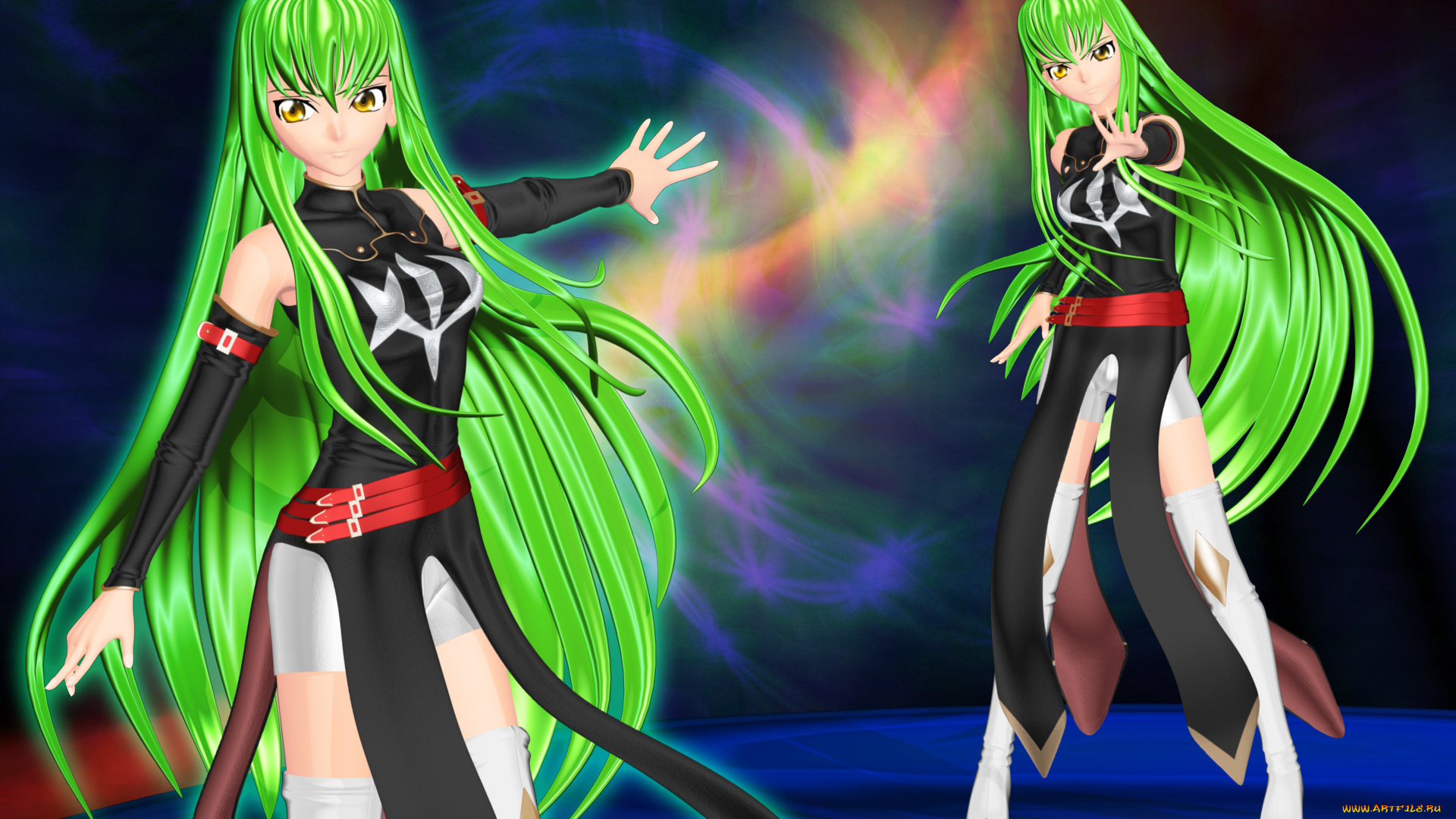 3д, графика, anime, аниме, девушки