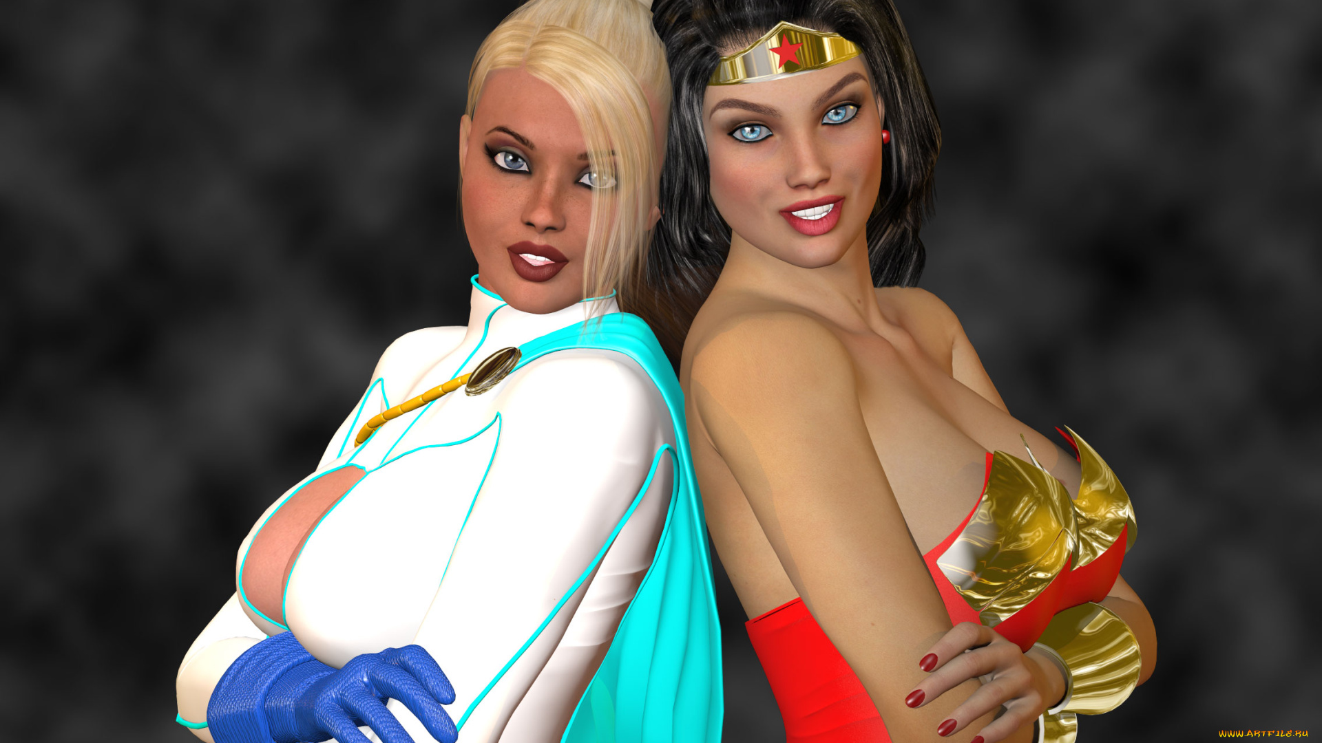 3д, графика, fantasy, фантазия, девушки