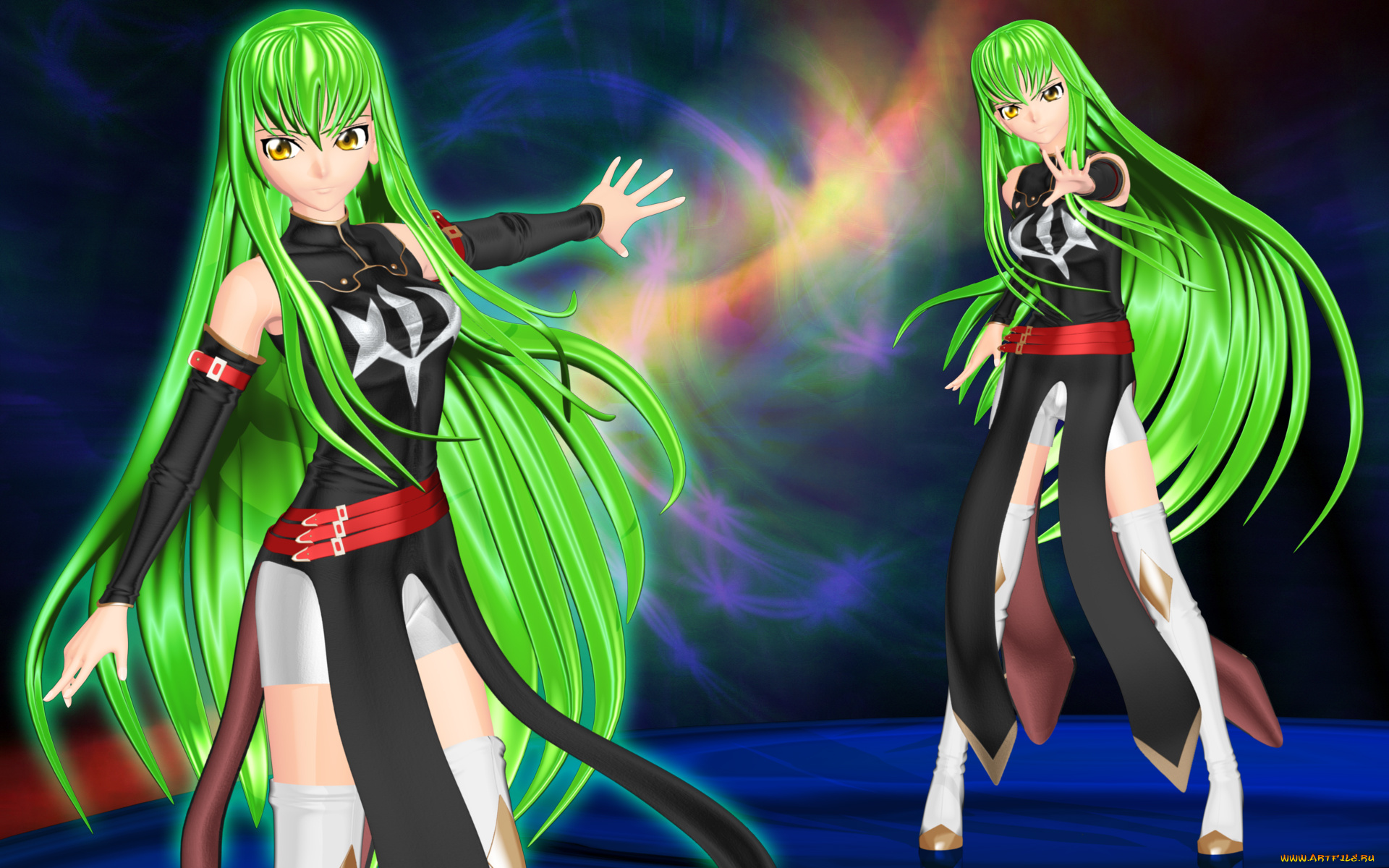 3д, графика, anime, аниме, девушки