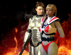 Картинка 3д графика fantasy фантазия девушки