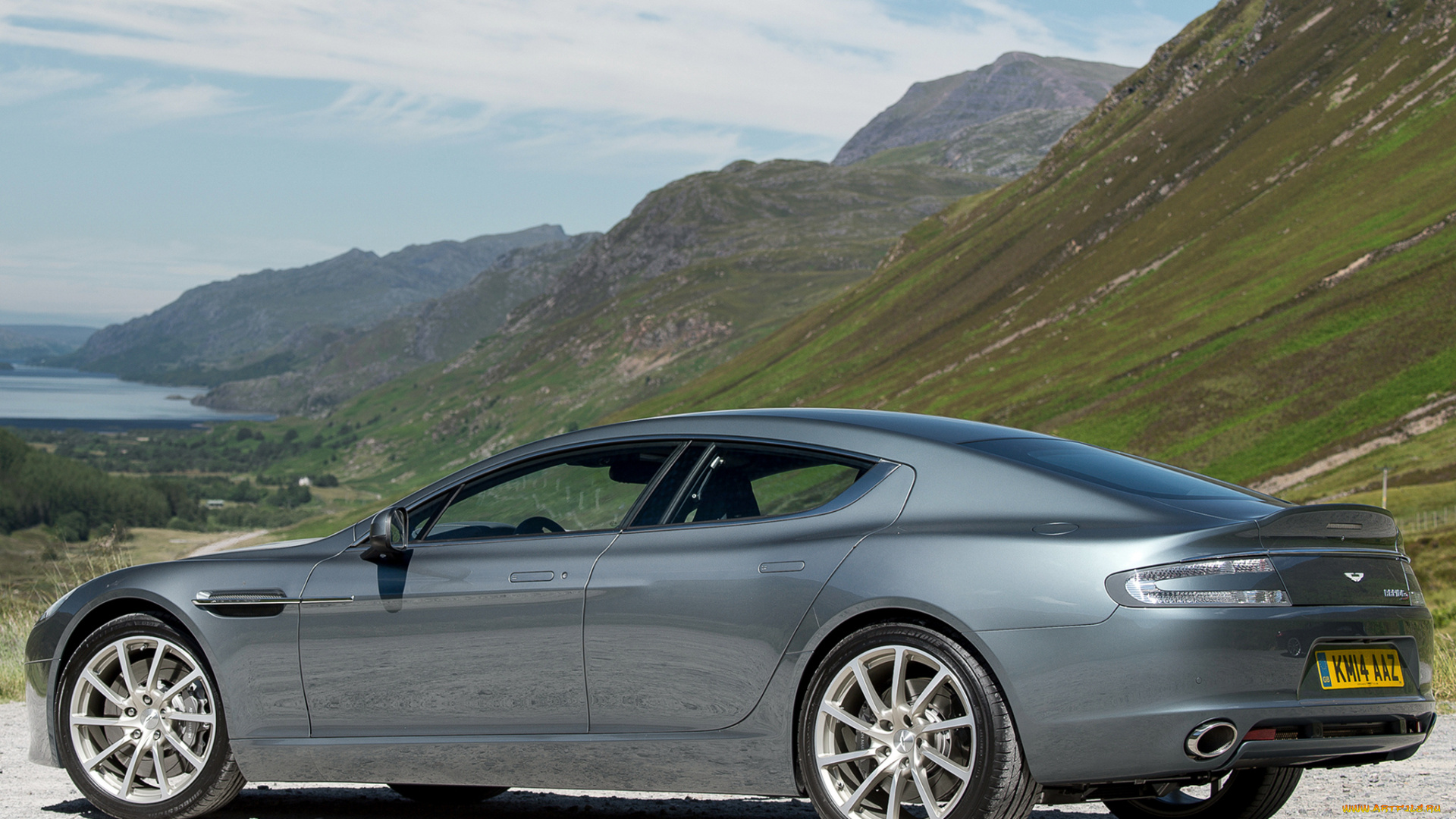 автомобили, aston, martin, aston, martin, rapide, s, 2013г, серый