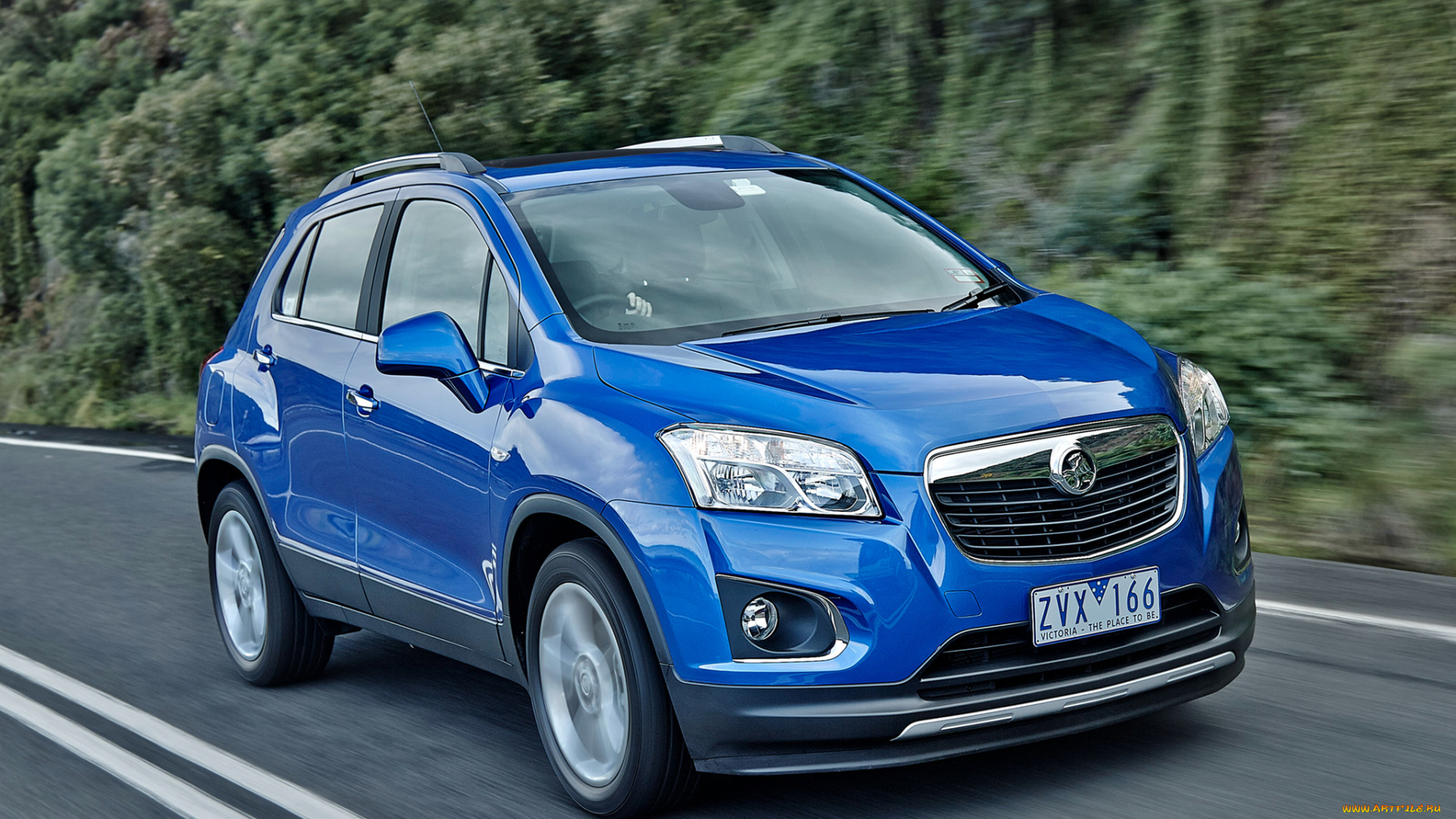 автомобили, holden, 2013г, ltz, синий, trax