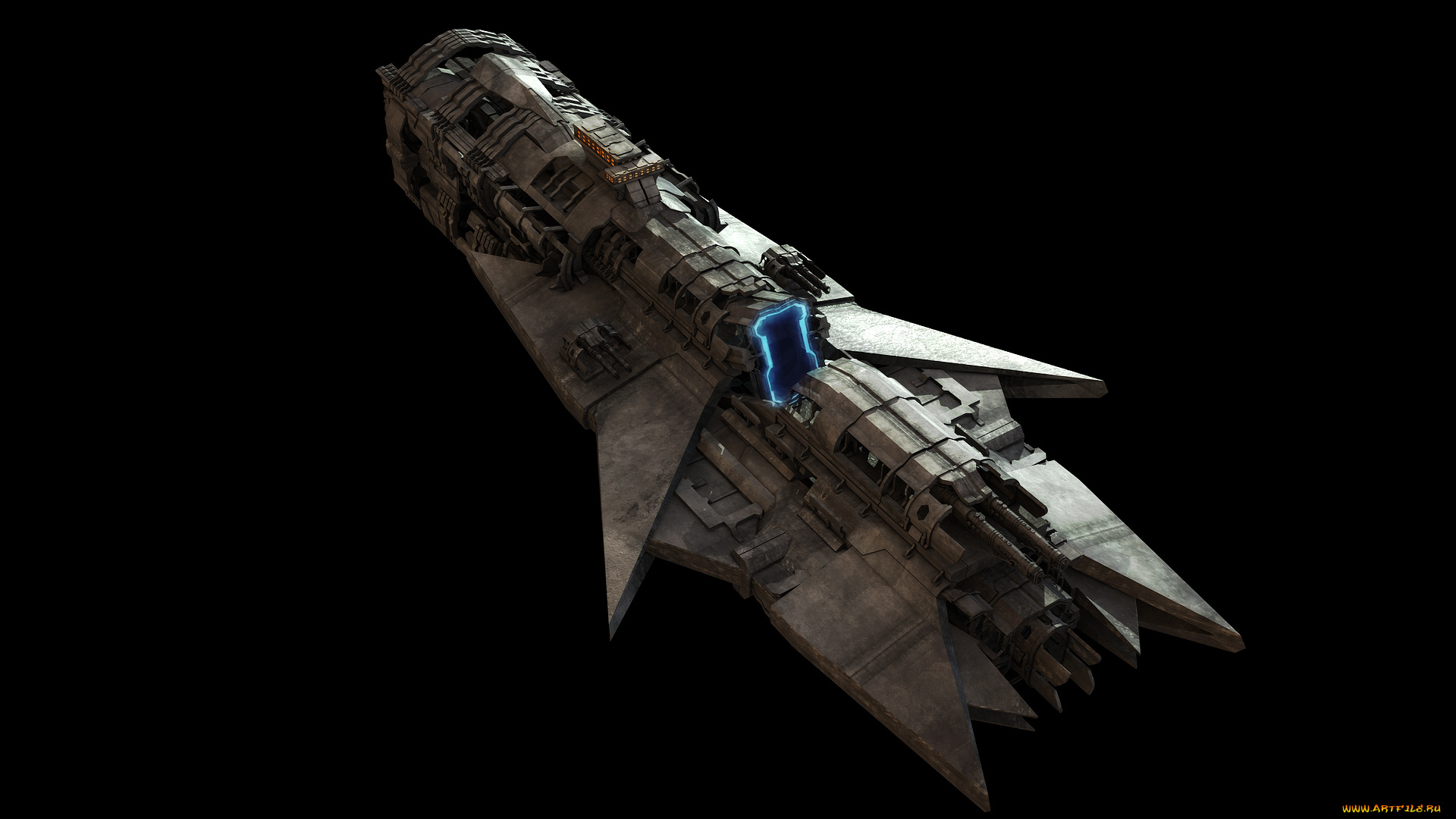 космос, арт, космический, корабль