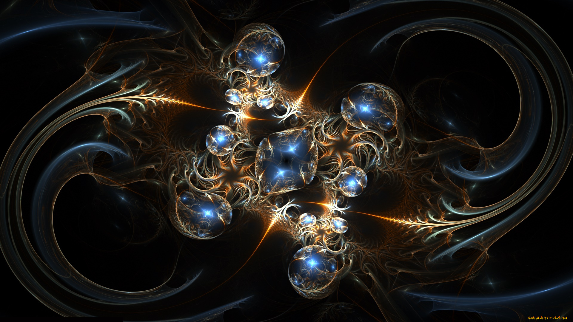 3д, графика, фракталы, , fractal, цвета, фон, узор