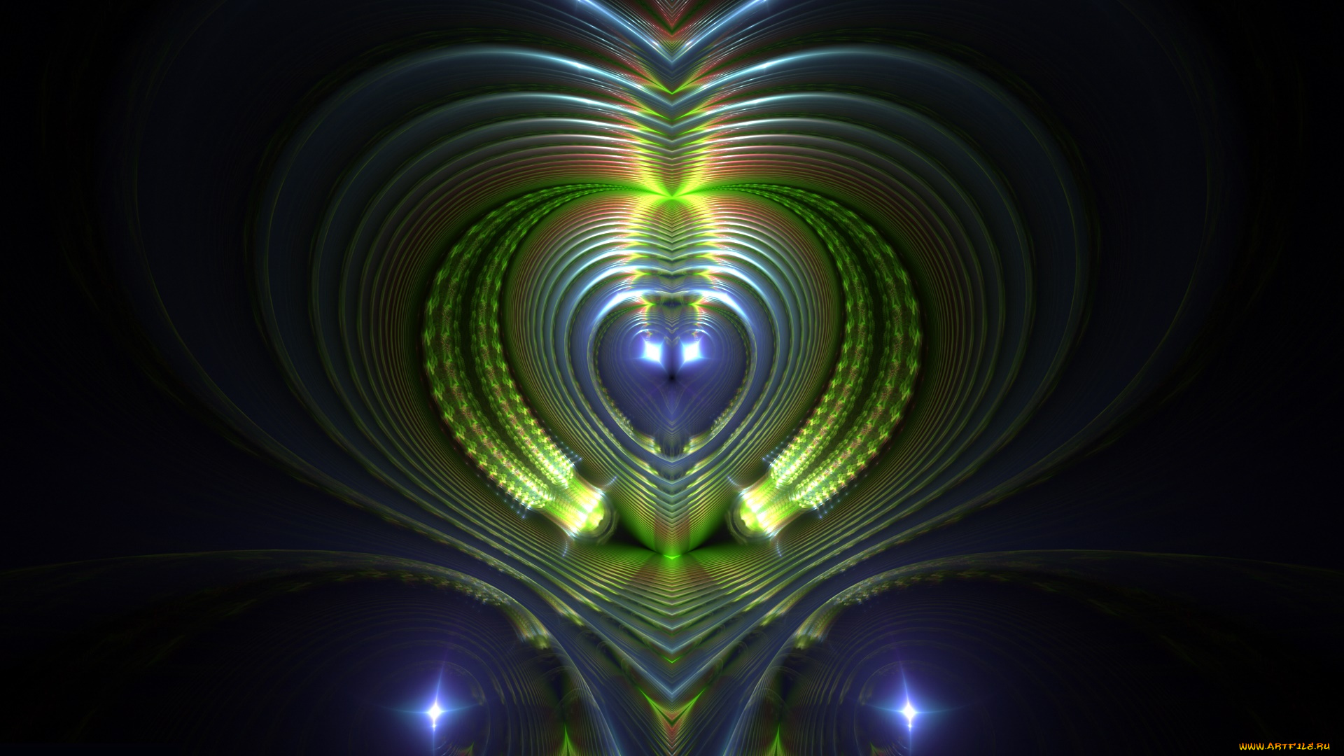 3д, графика, фракталы, , fractal, узор, фон, цвета