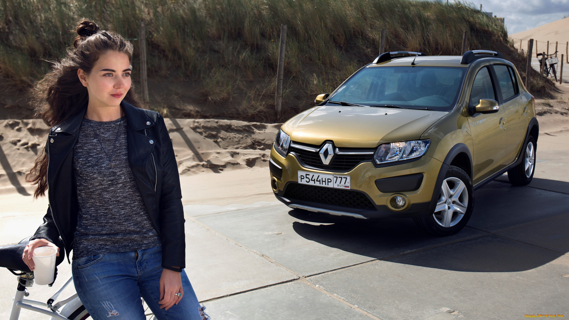 автомобили, -авто, с, девушками, девушка, взгляд, фон, автомобиль