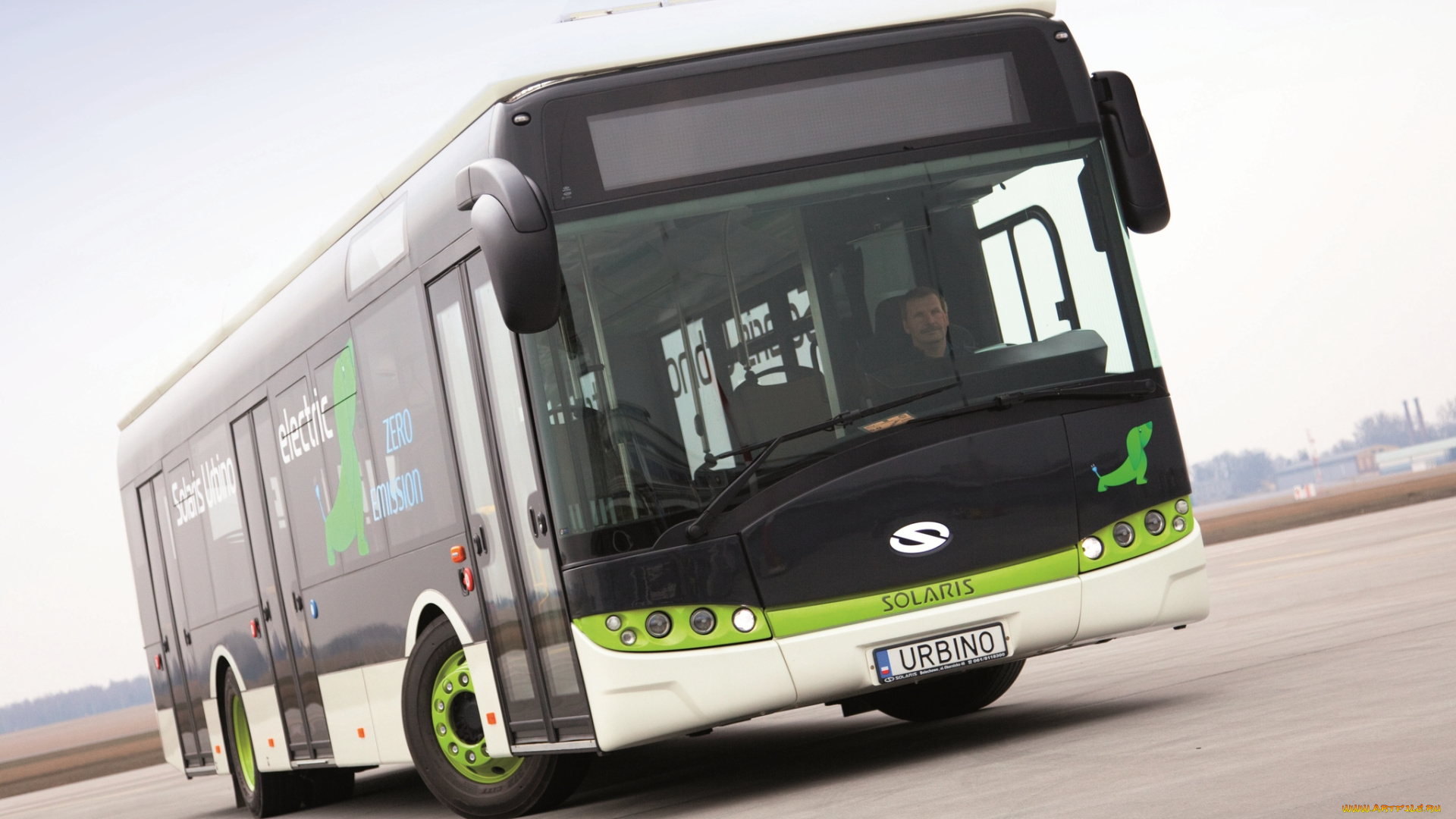 автомобили, автобусы, 2013г, 12, electric, urbino, solaris