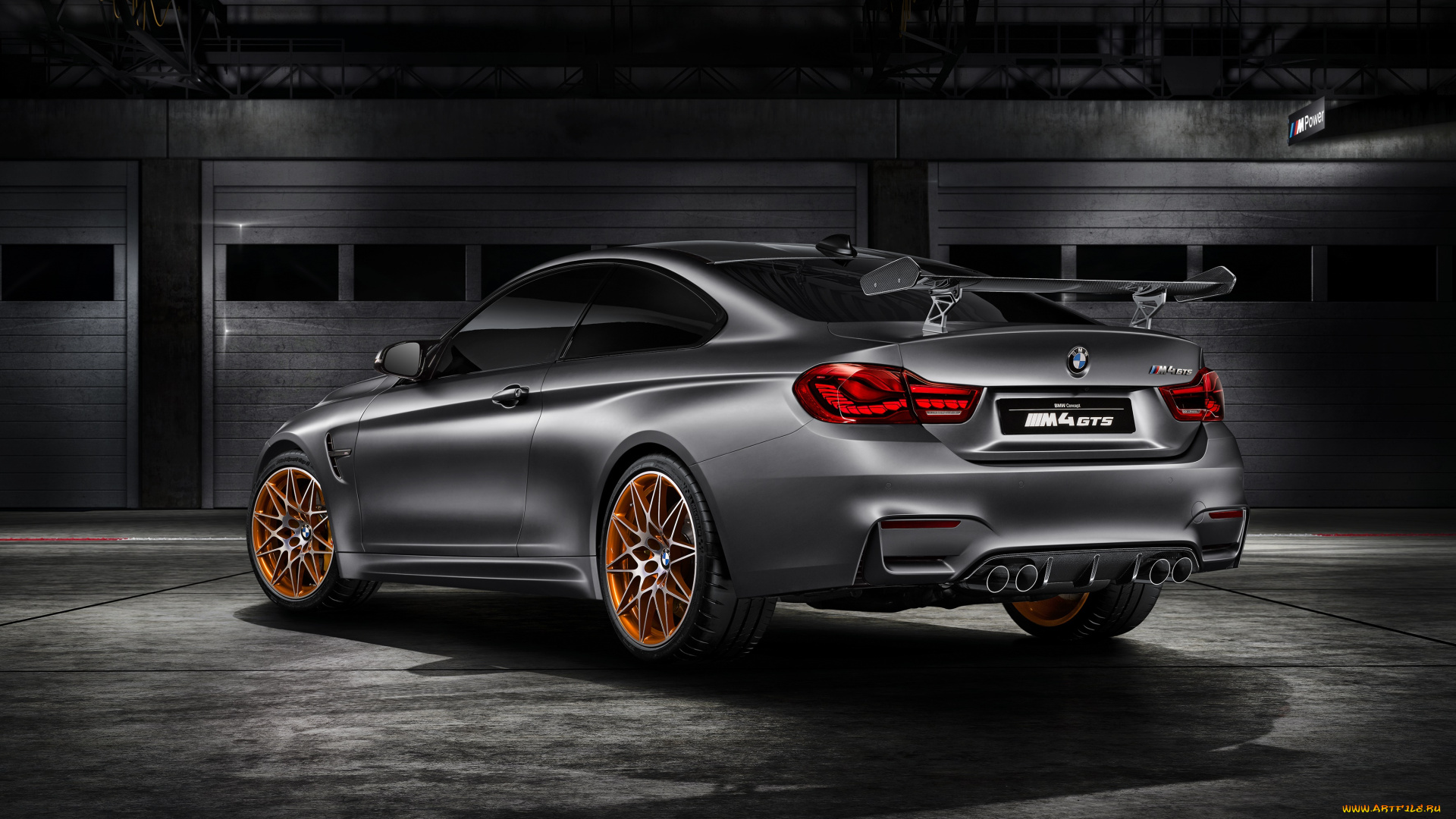 автомобили, bmw, concept, m4, gts, f82, 2015г, темный