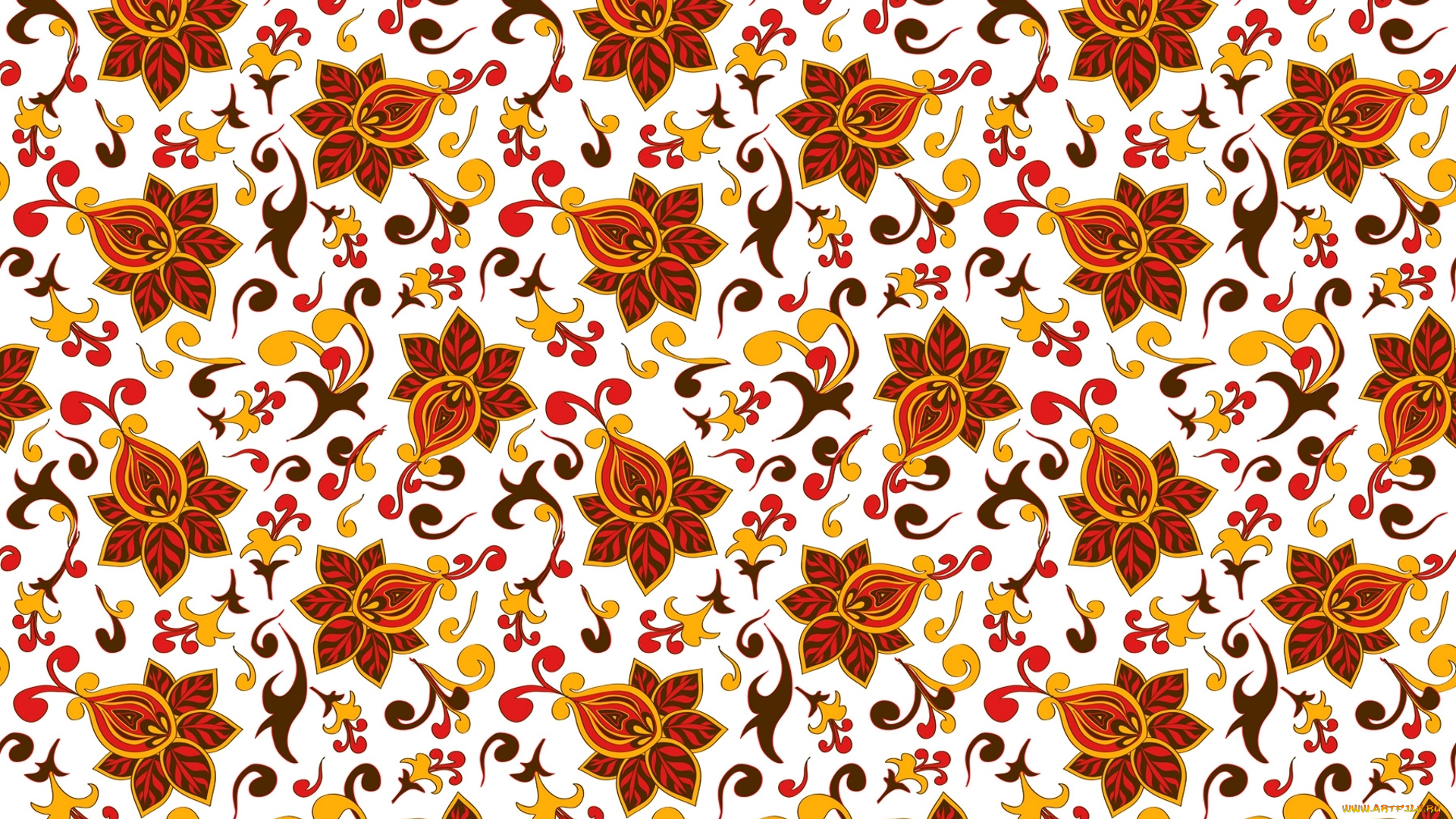 векторная, графика, цветы, , flowers, завитушки, цветы, орнамент, узор