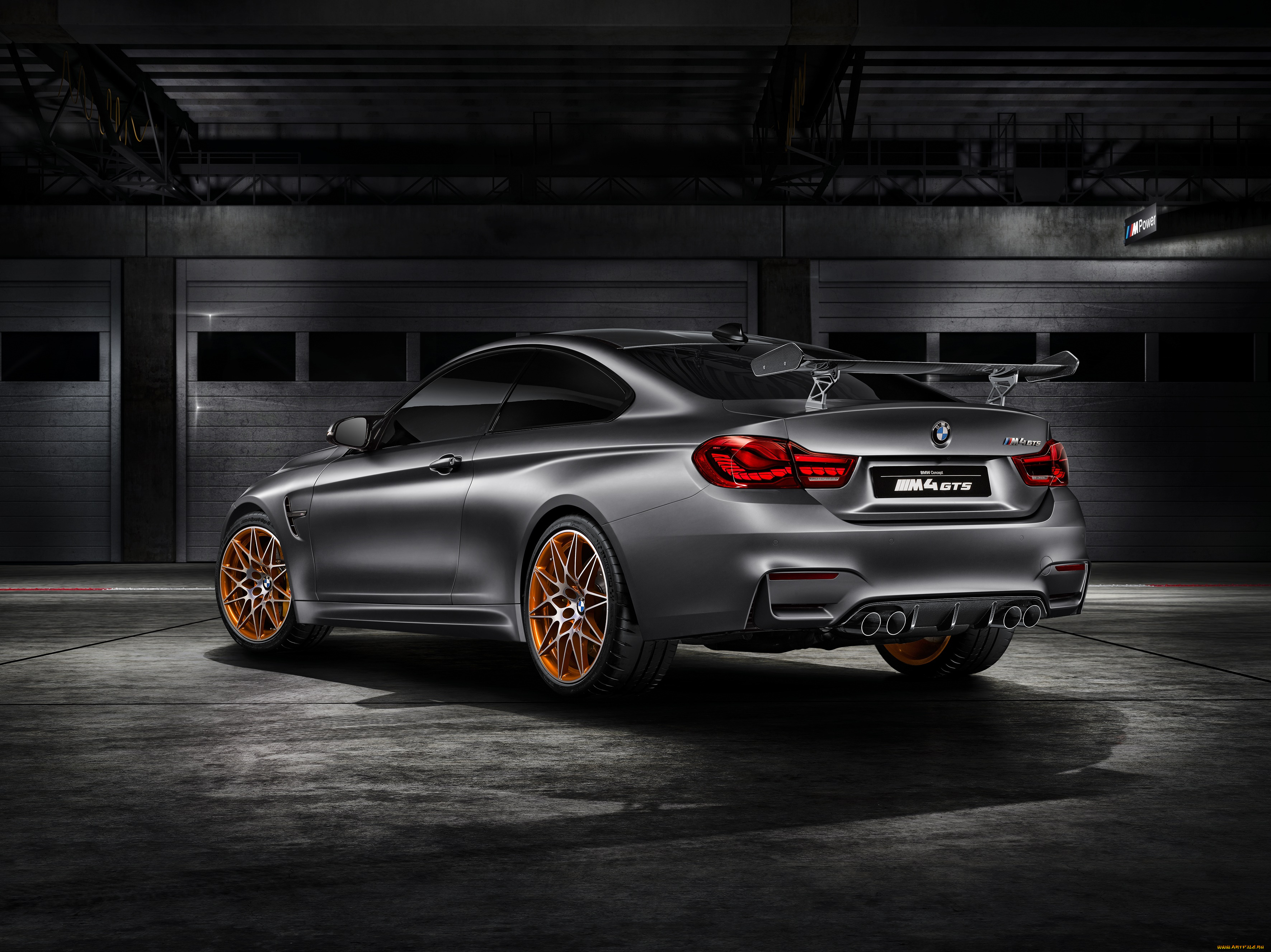 автомобили, bmw, concept, m4, gts, f82, 2015г, темный