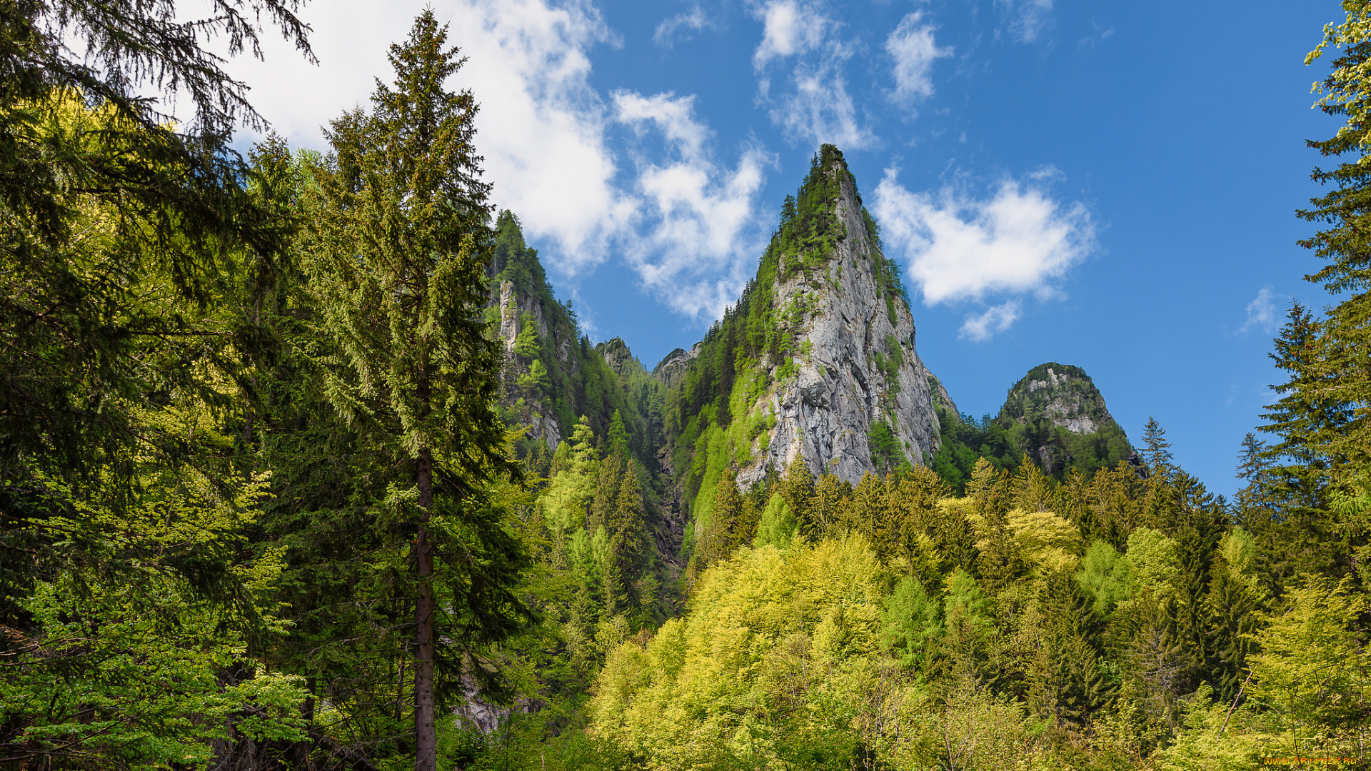 природа, горы, скалы