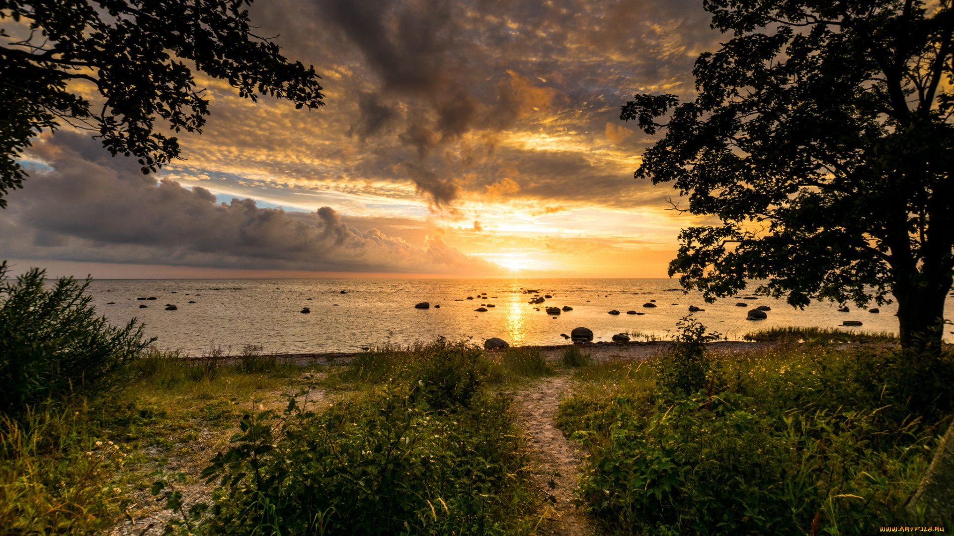 природа, восходы, закаты, рассвет