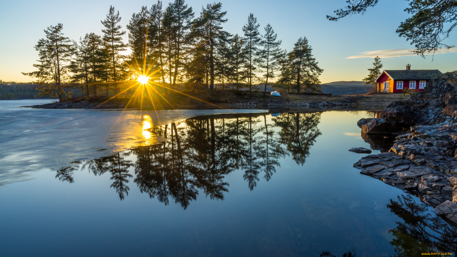 природа, восходы, закаты, рассвет