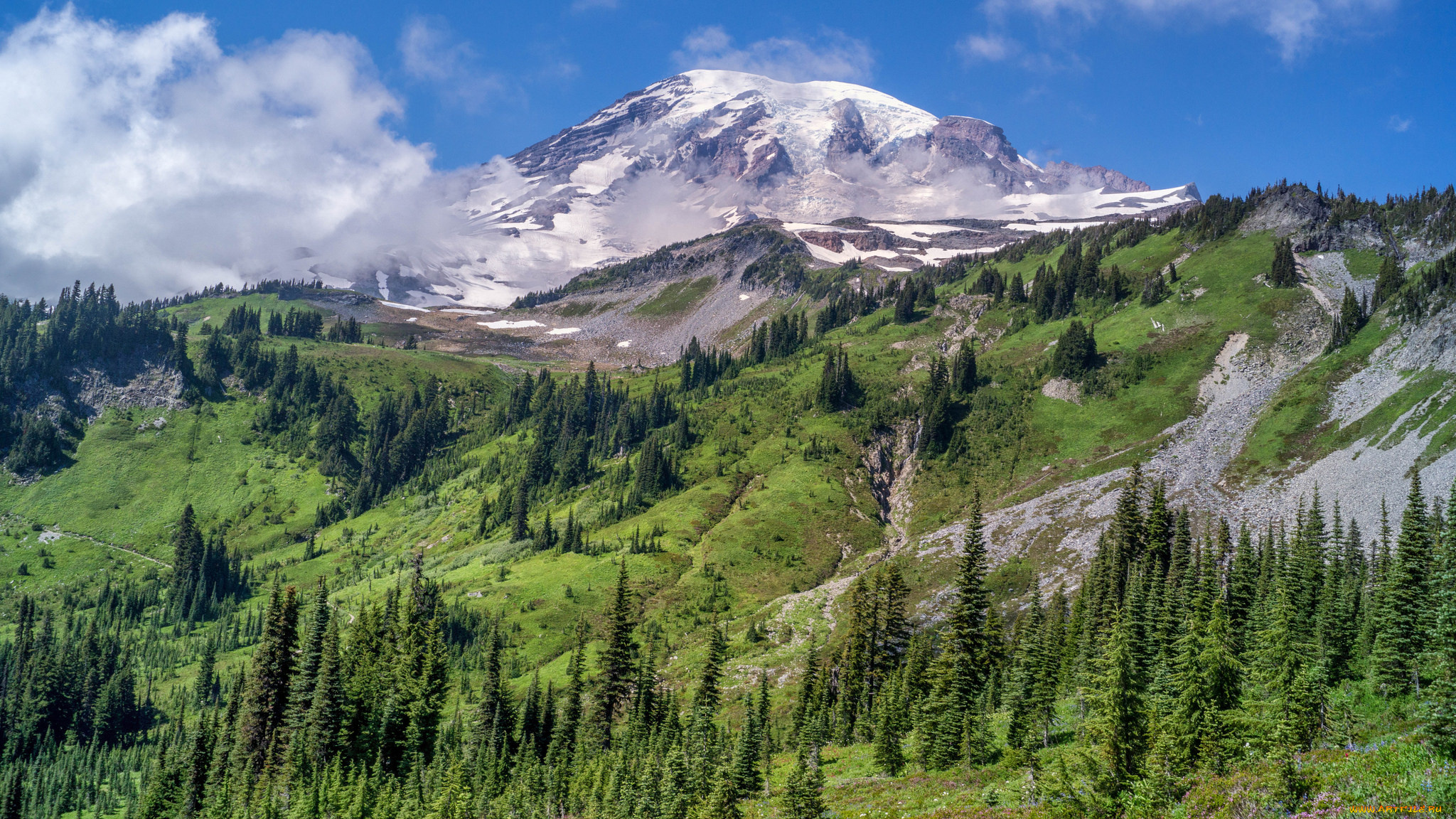 природа, горы, скалы