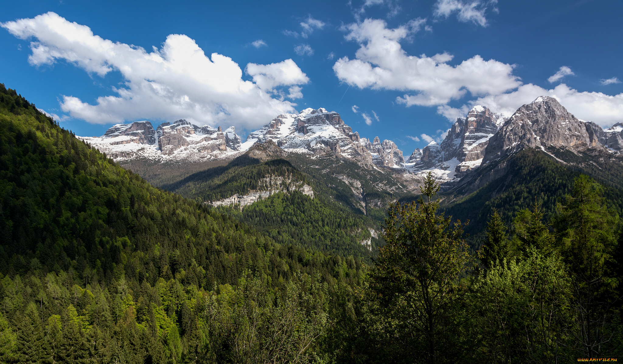 природа, горы, скалы