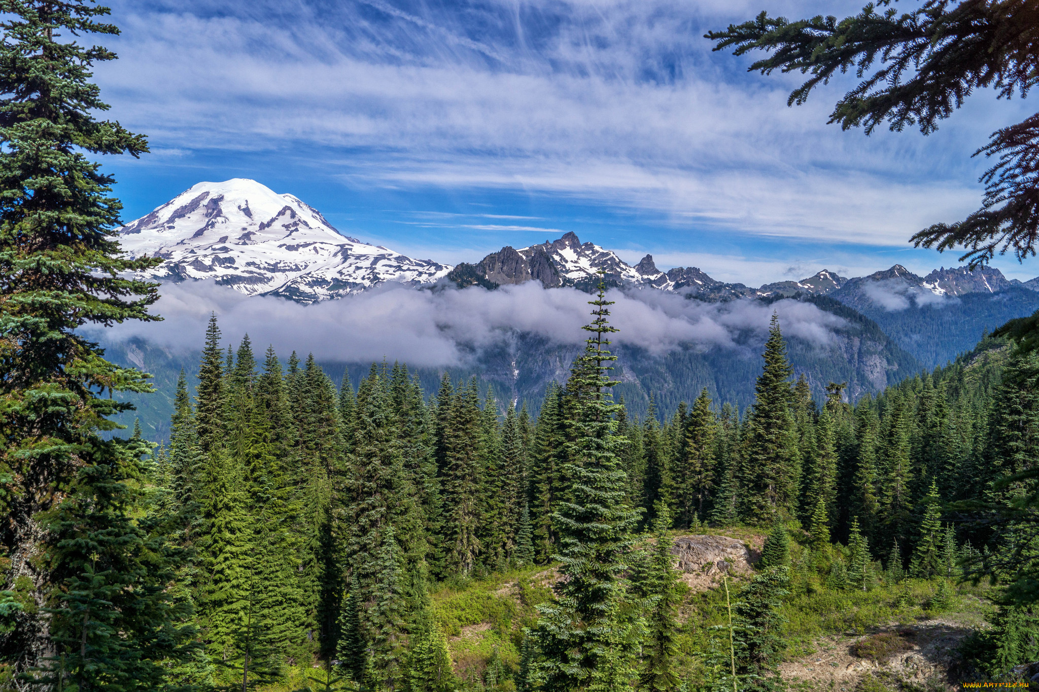 природа, горы, скалы