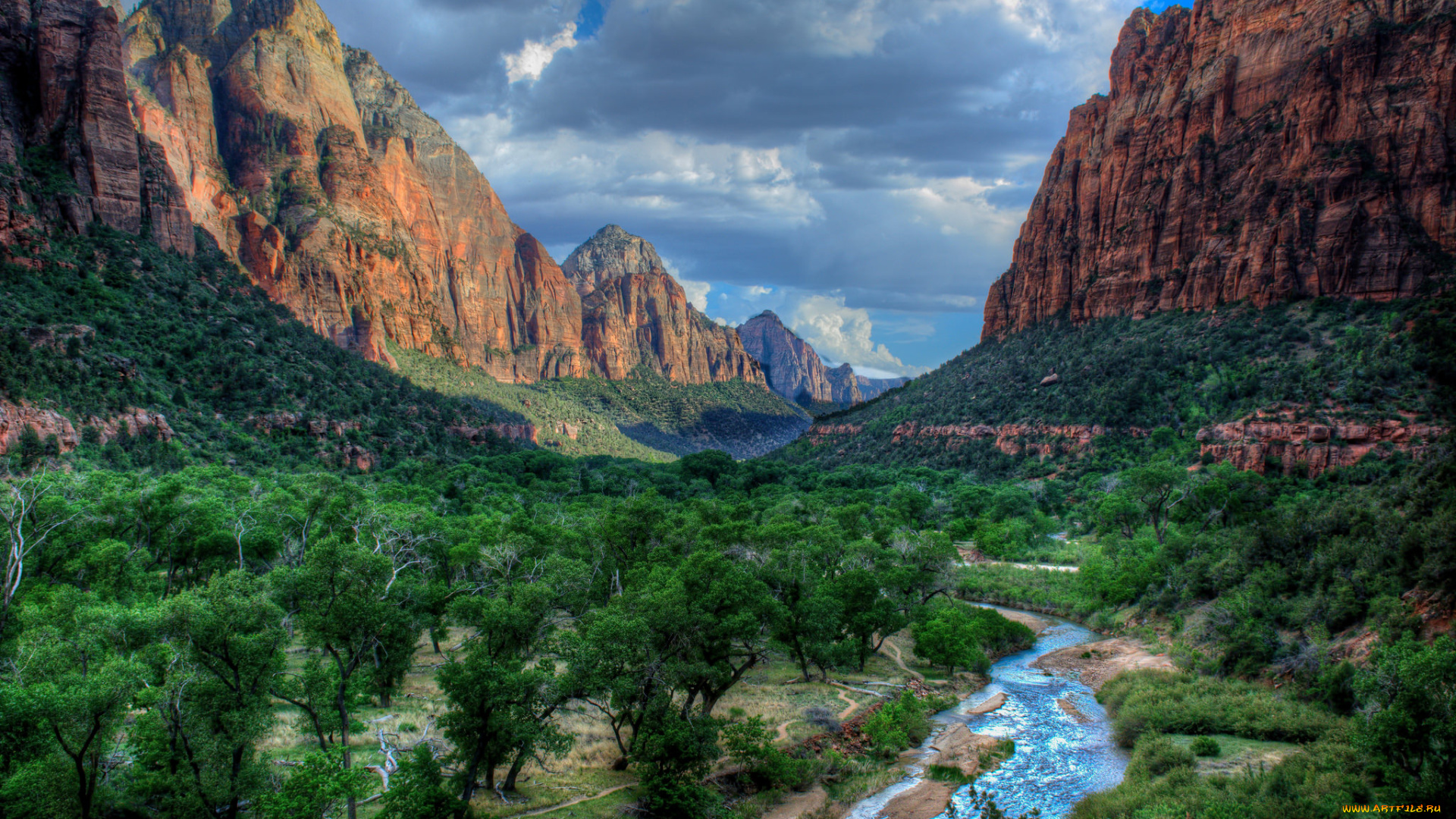 природа, реки, озера, лес, река