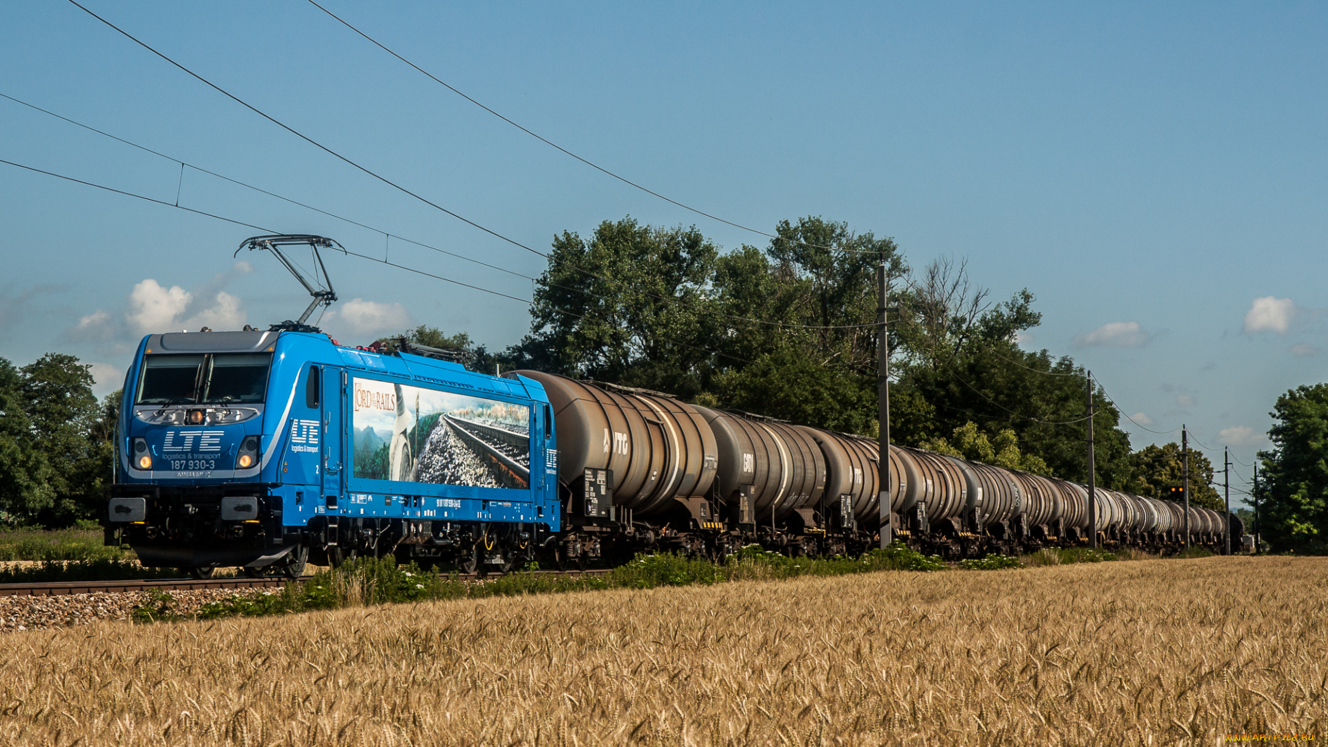 техника, электровозы, состав, локомотив