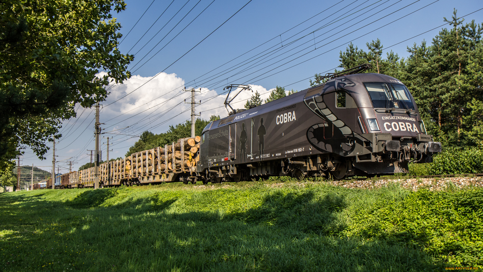 техника, электровозы, состав, локомотив