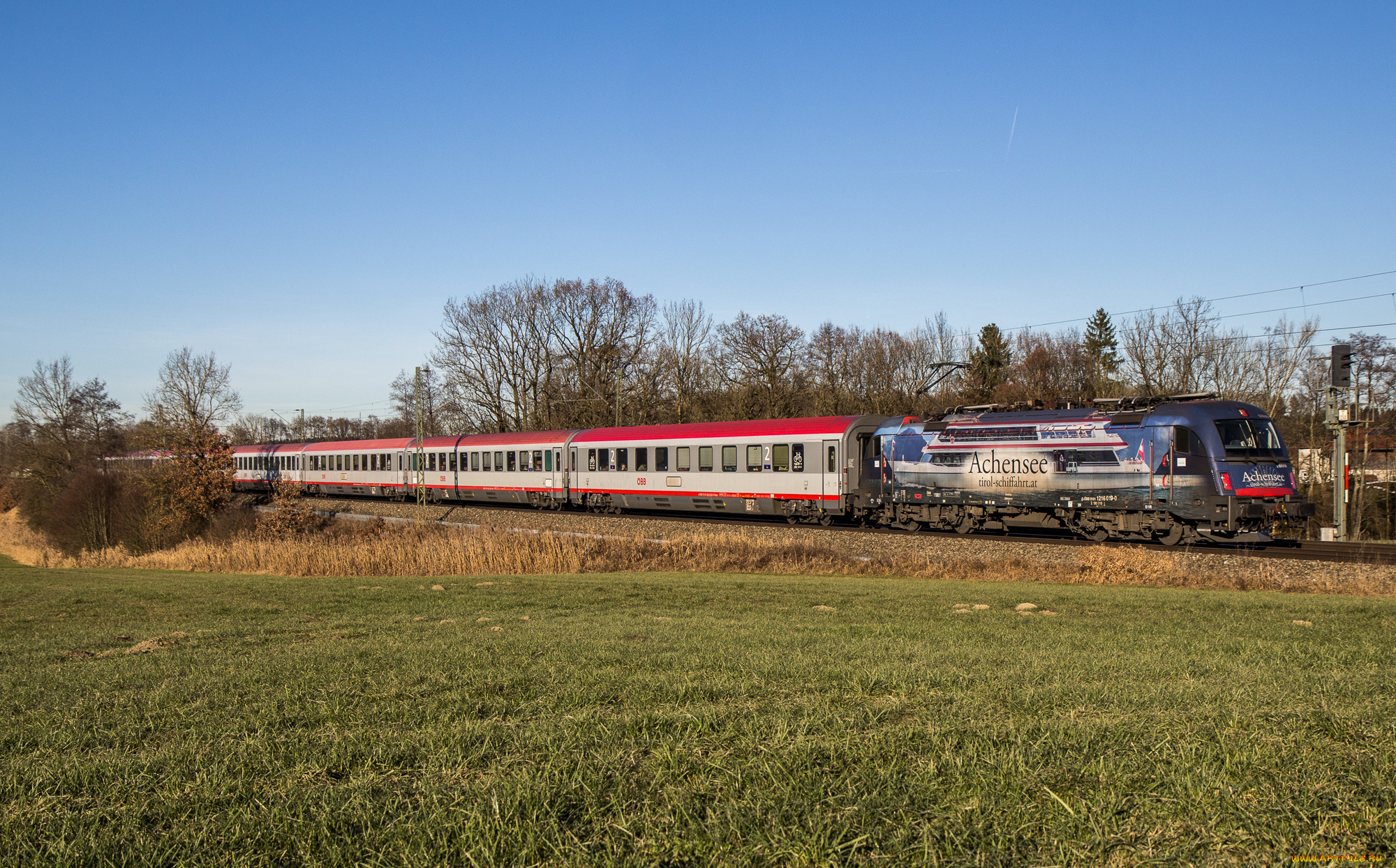 техника, электровозы, локомотив, состав