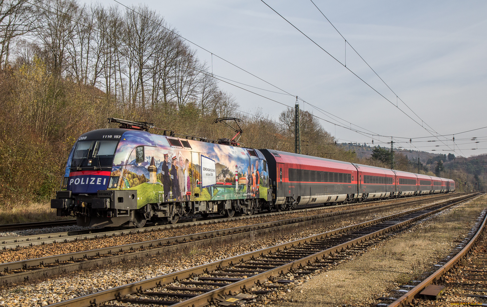 техника, электровозы, локомотив, состав