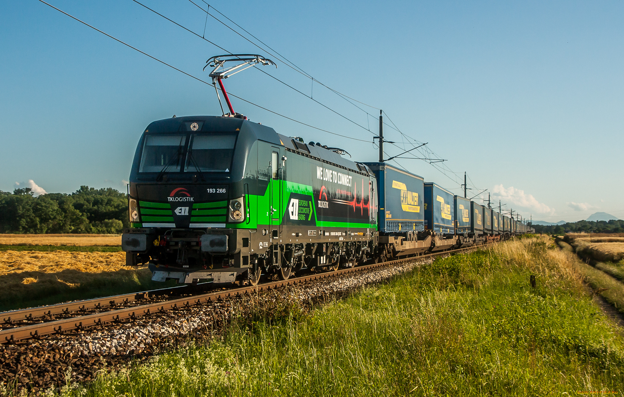 техника, электровозы, состав, локомотив