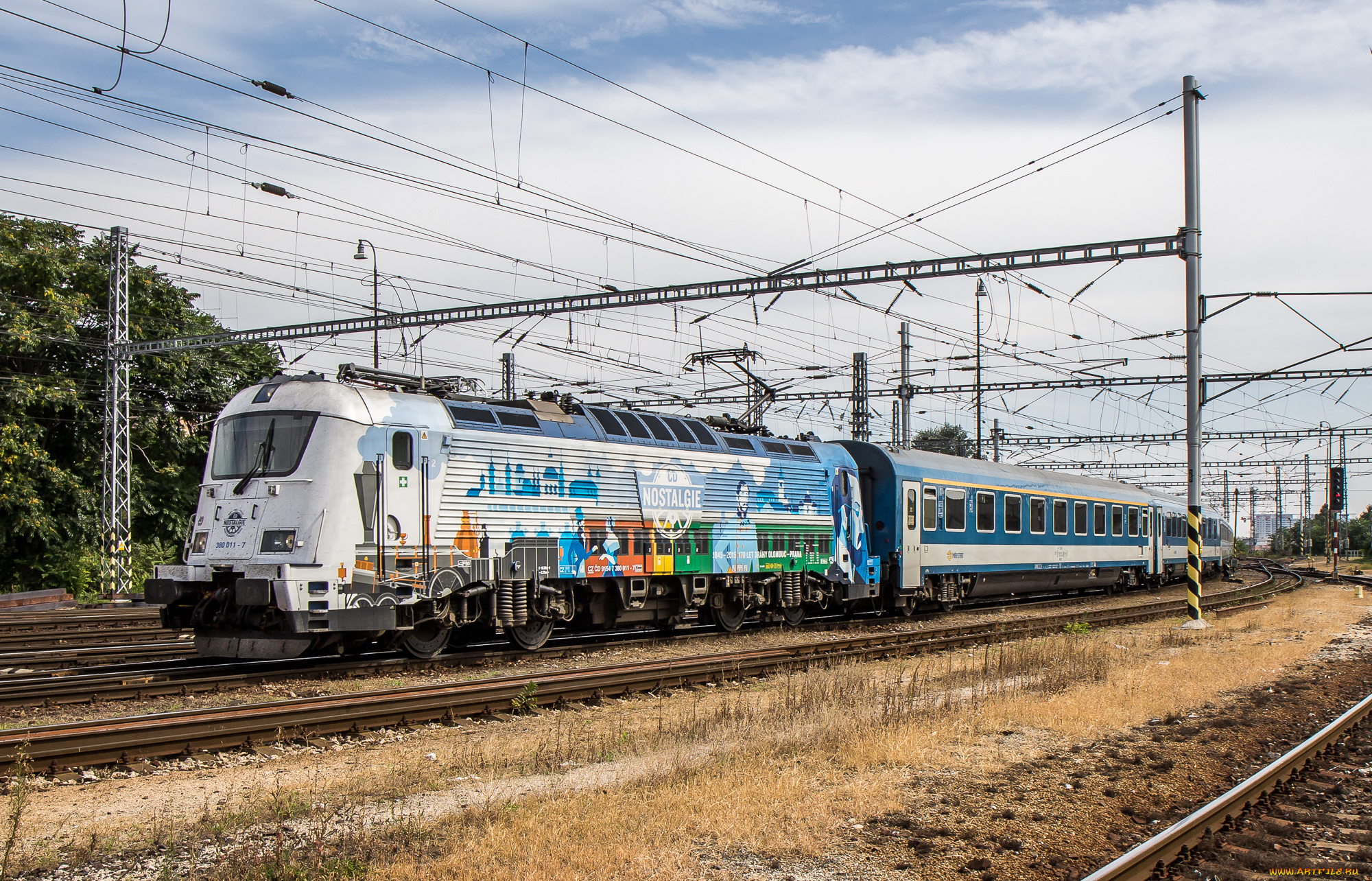 техника, электровозы, состав, локомотив