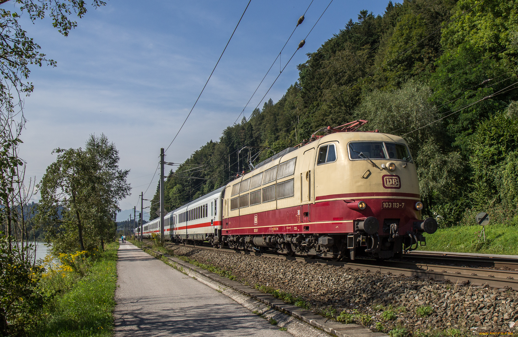 техника, электровозы, состав, локомотив