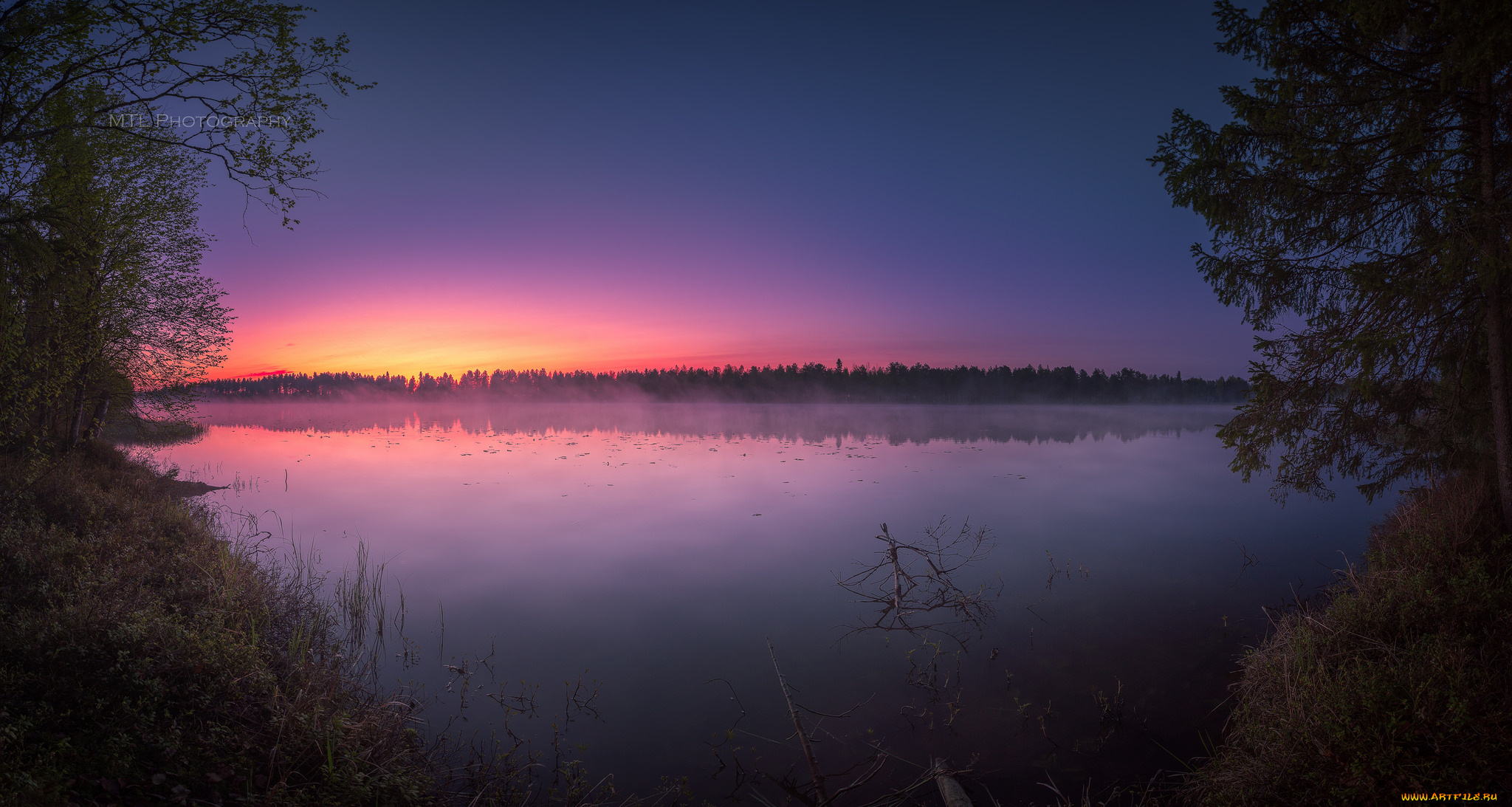 природа, восходы, закаты, озеро, закат