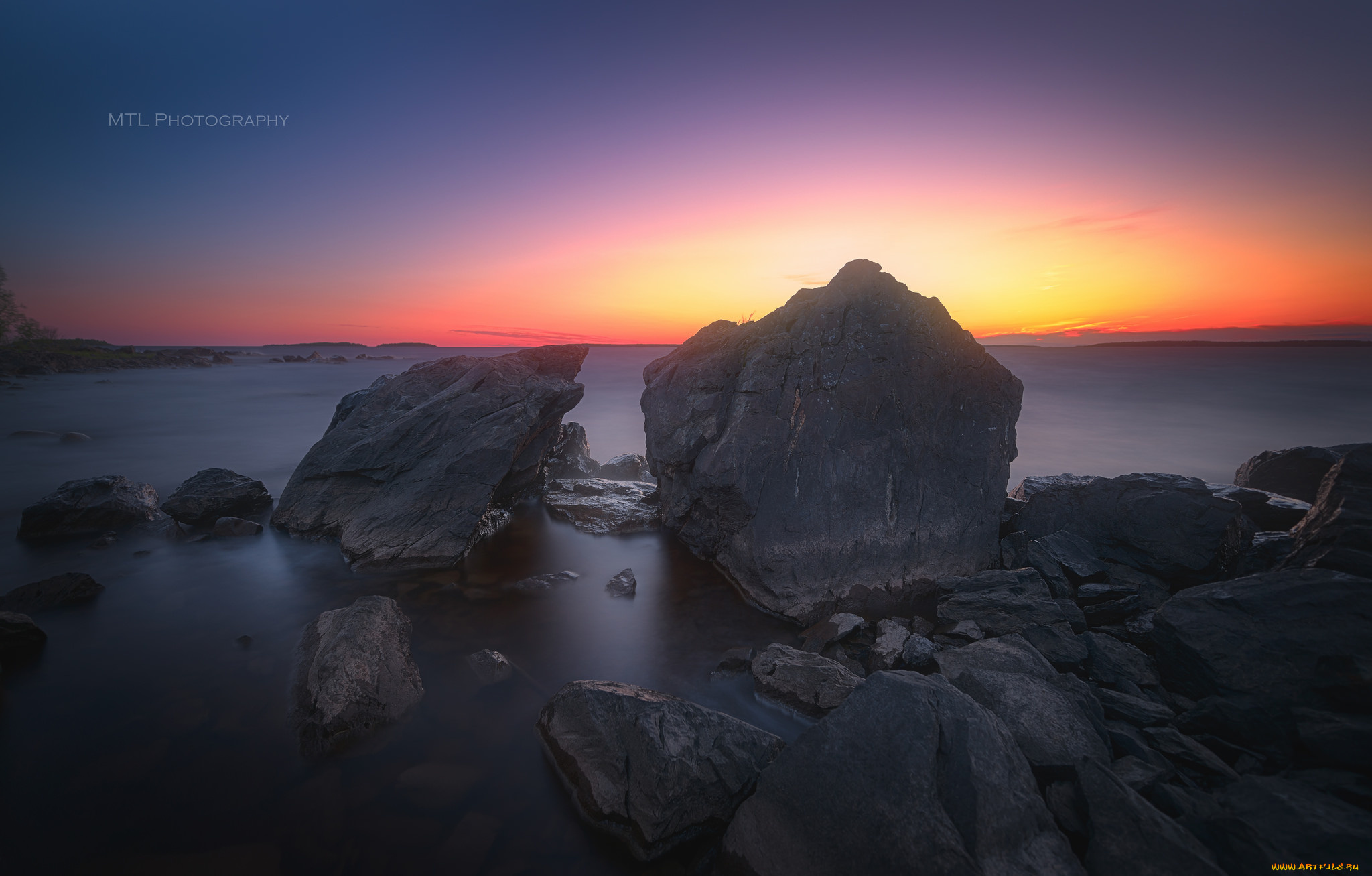 природа, восходы, закаты, озеро, закат