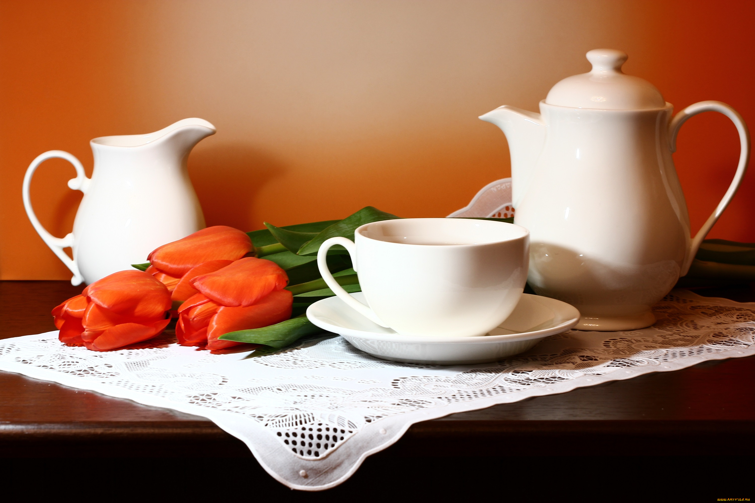 разное, посуда, , столовые, приборы, , кухонная, утварь, композиции, натюрморты, нфд, тюльпаны, цветы